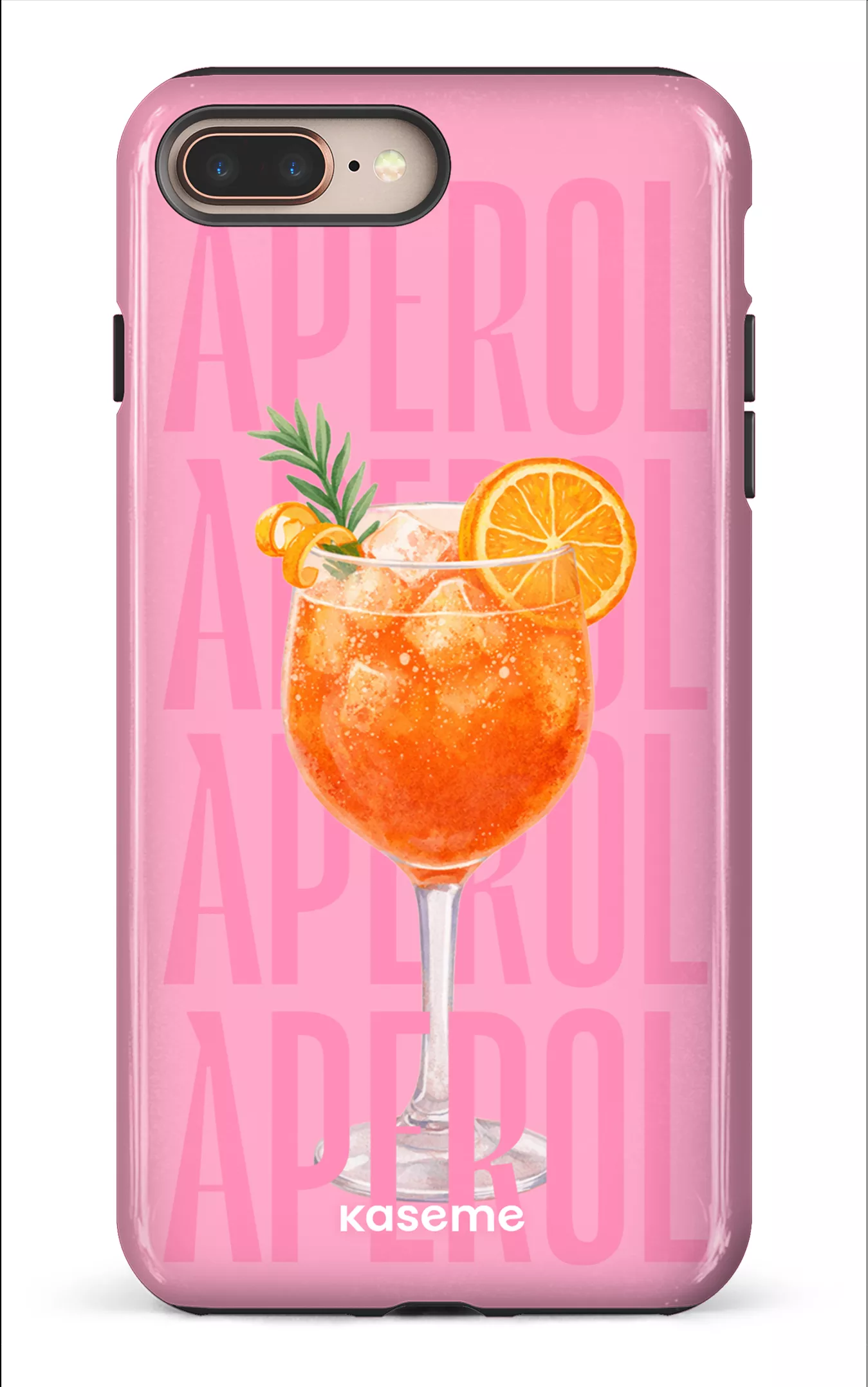 iPhone 8 Plus Tough Aperol Sunset Pink -