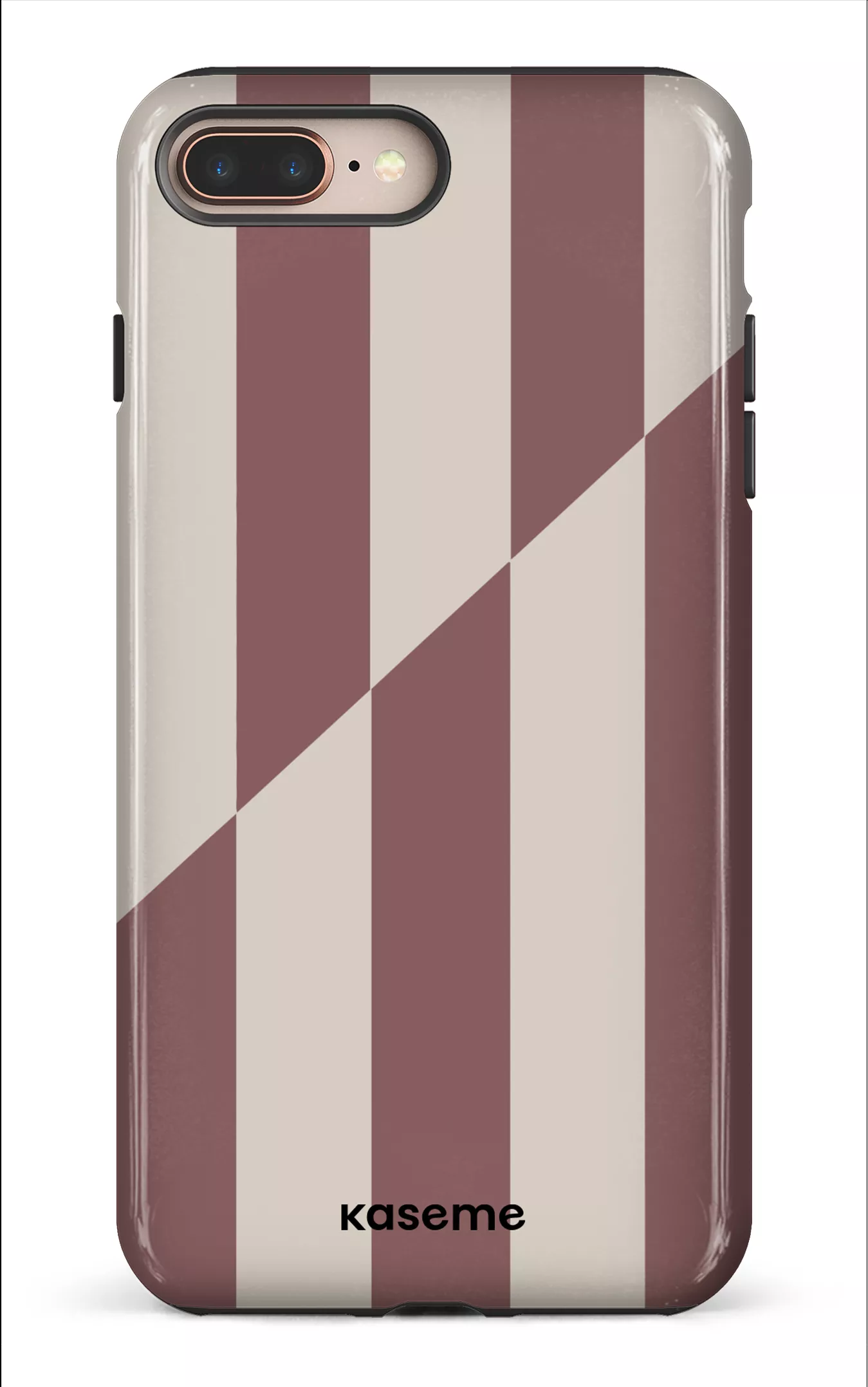 iPhone 8 Plus Tough Divided Brown -