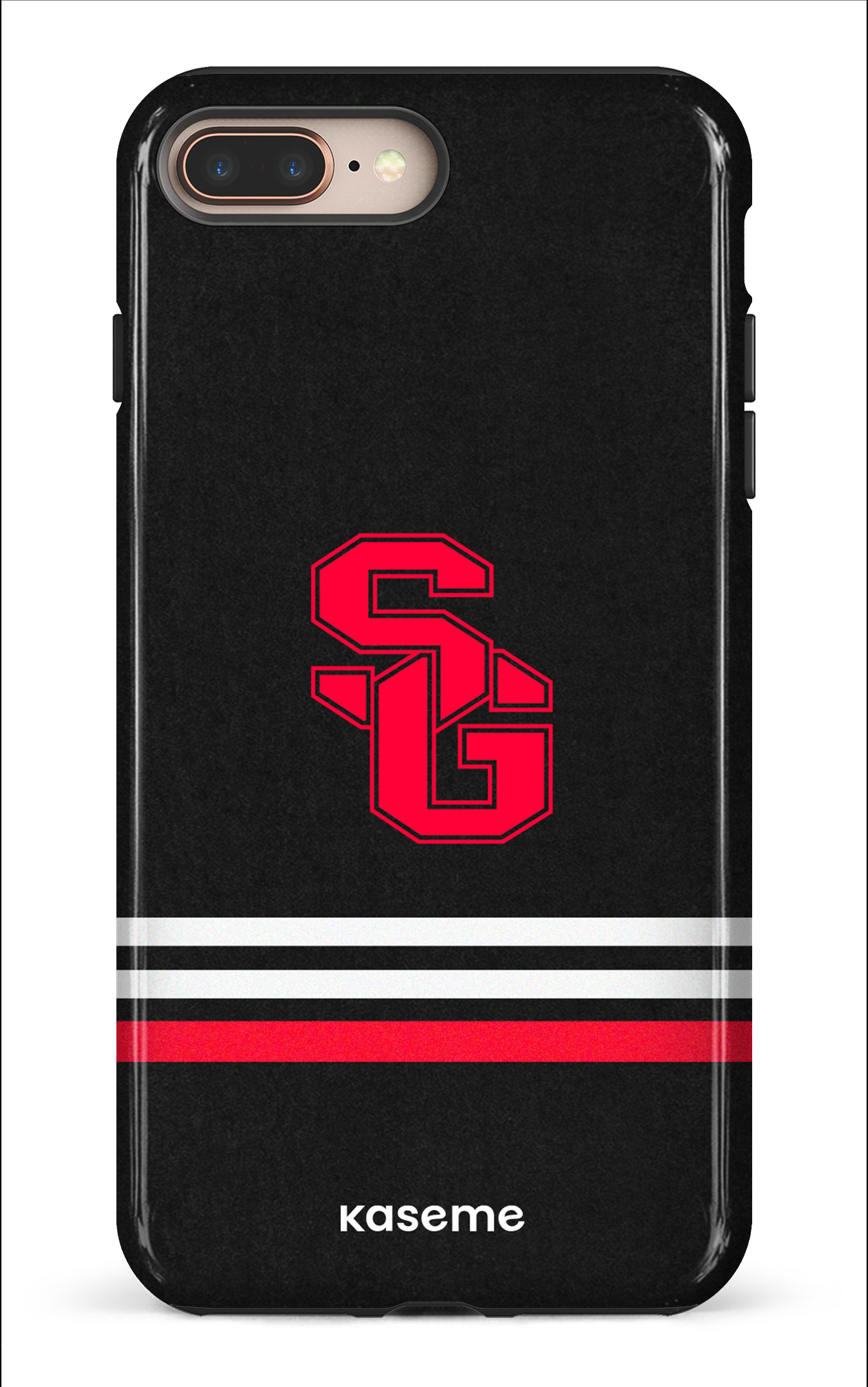 iPhone 8 Plus Tough Dragons PSG Noir -