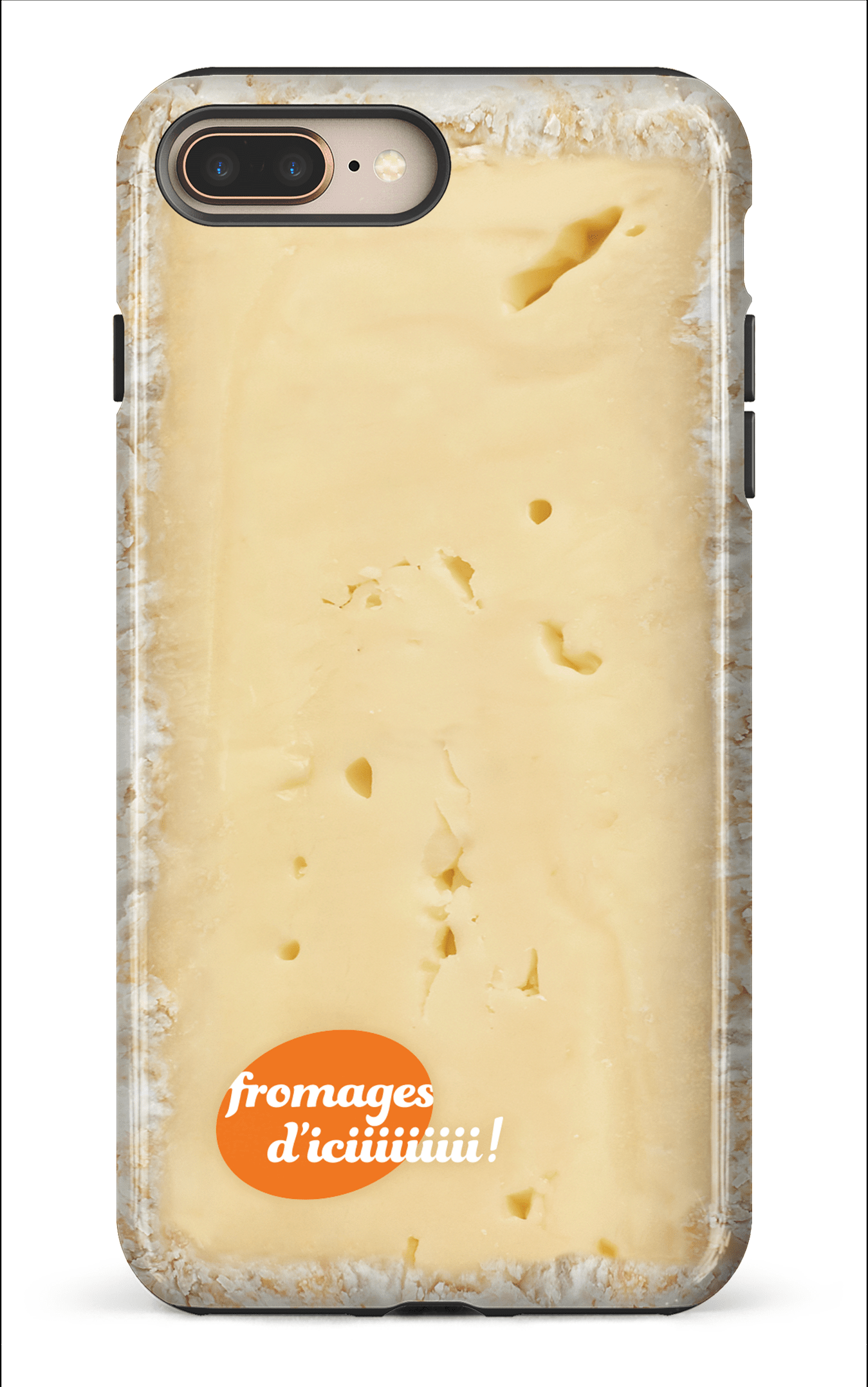 iPhone 8 Plus Tough Fromage Brie Logo -