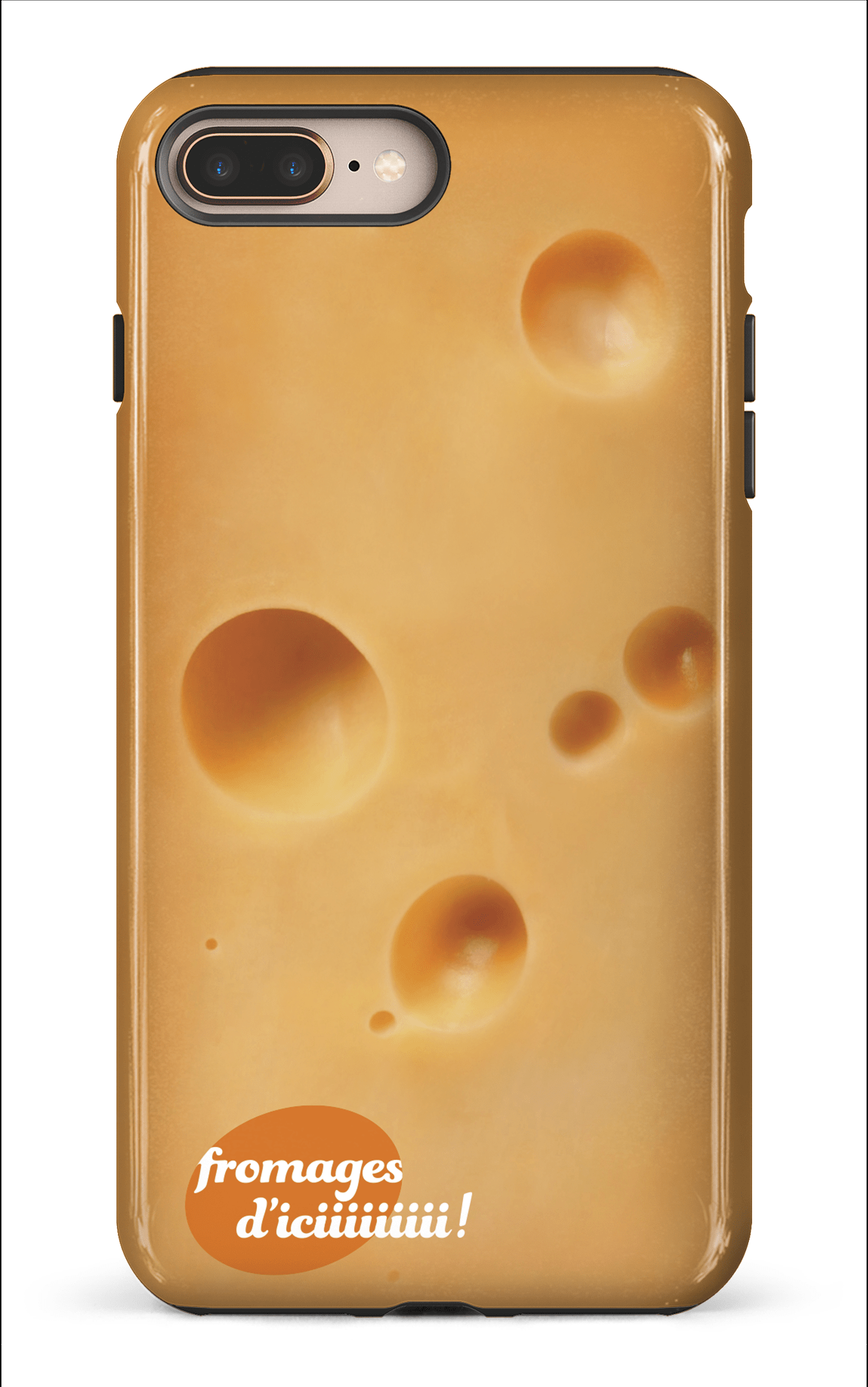 iPhone 8 Plus Tough Fromage Suisse Logo -