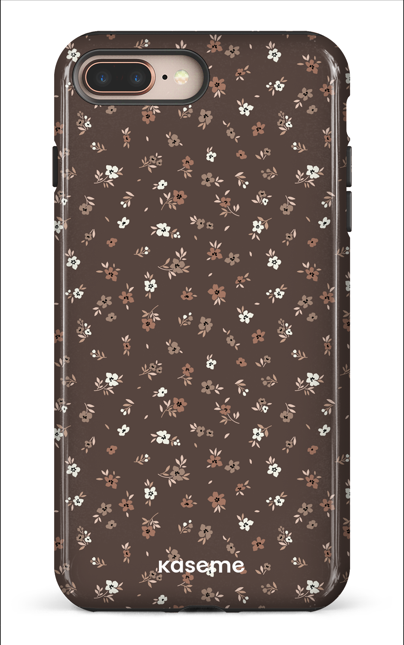 iPhone 8 Plus Tough Porcelain blossom Mocha -