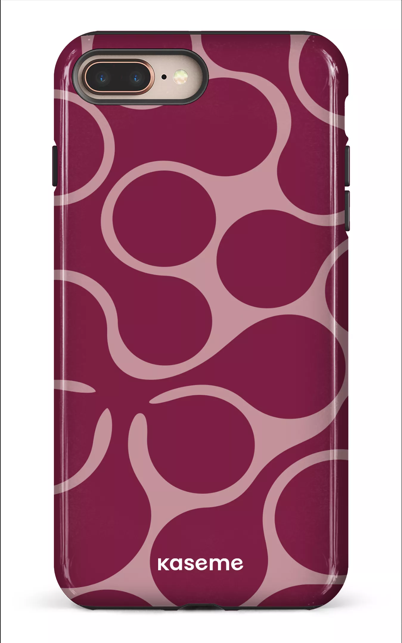 iPhone 8 Plus Tough Unscripted Burgundy -