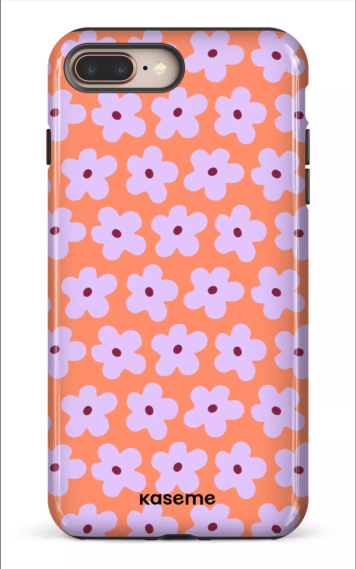 iPhone 8 Plus Tough Viva la Fiori Orange -