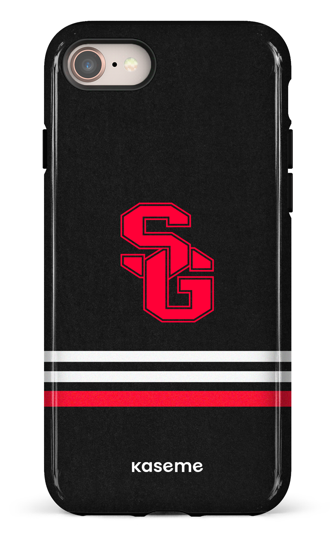 iPhone 8 Tough Dragons PSG Noir -