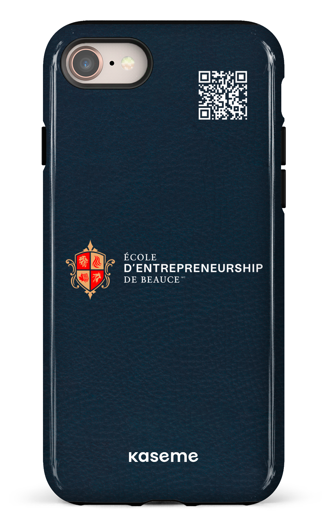 iPhone 8 Tough EEB Bleu QR -