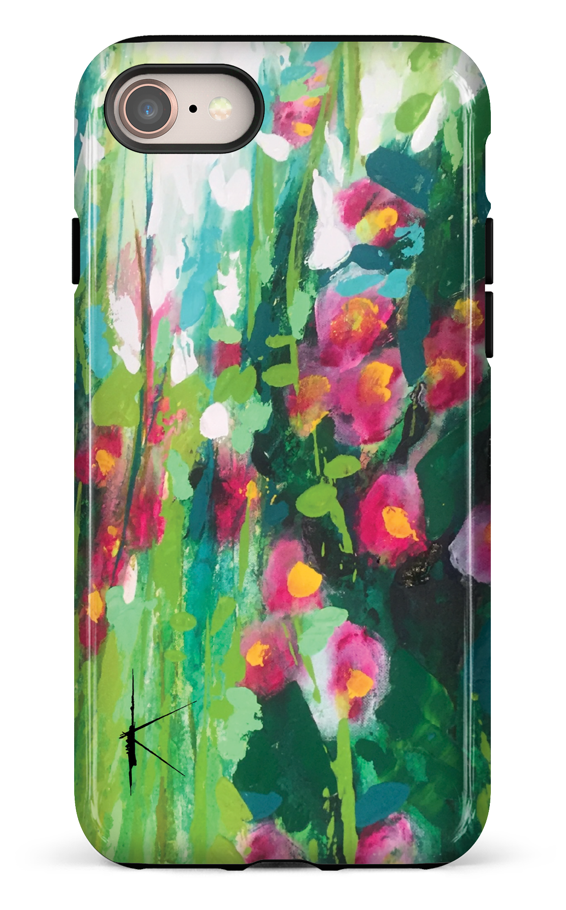 iPhone 8 Tough La Rose Trémière par Kristine Girard -