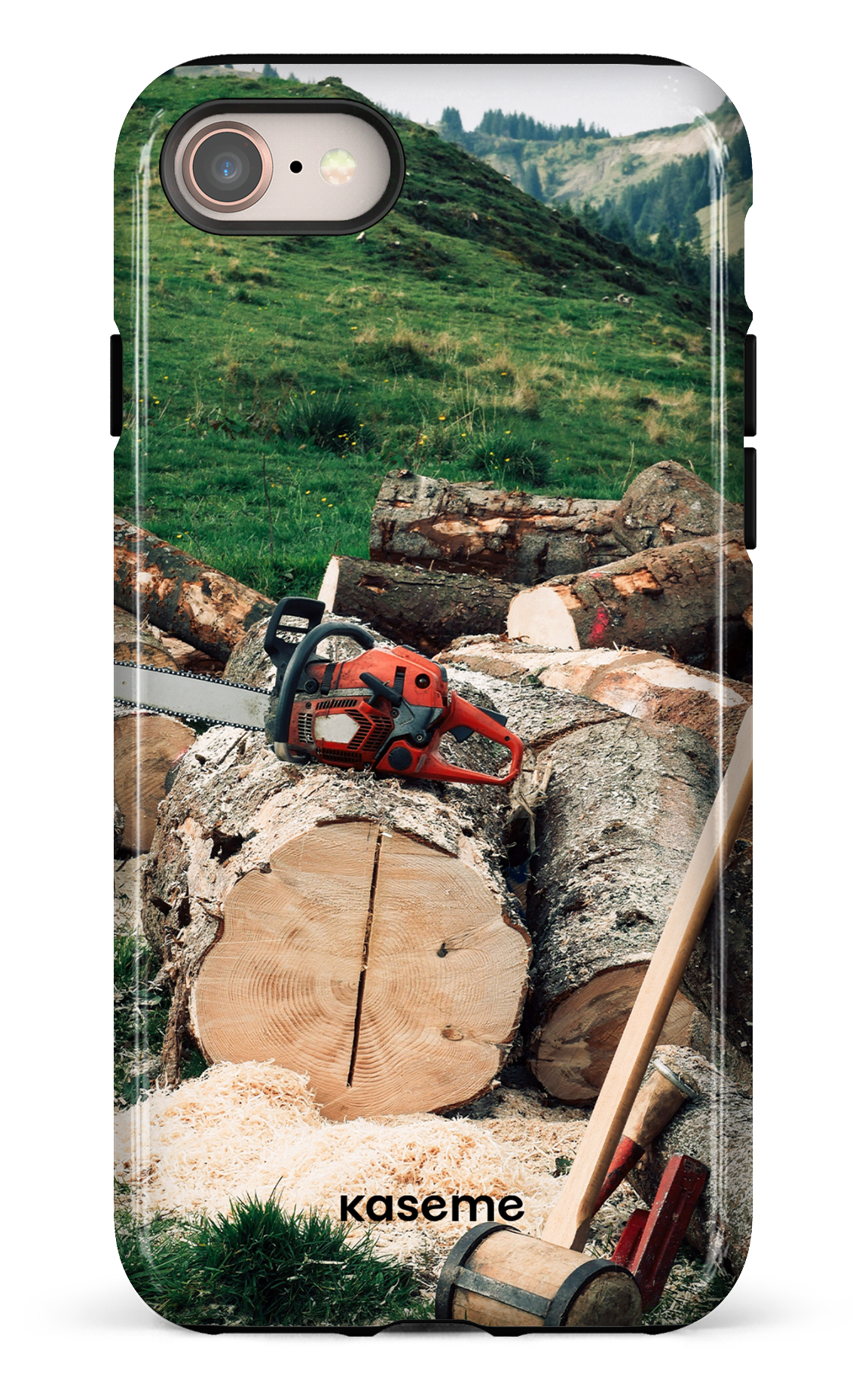 iPhone 8 Tough Timber Cut -