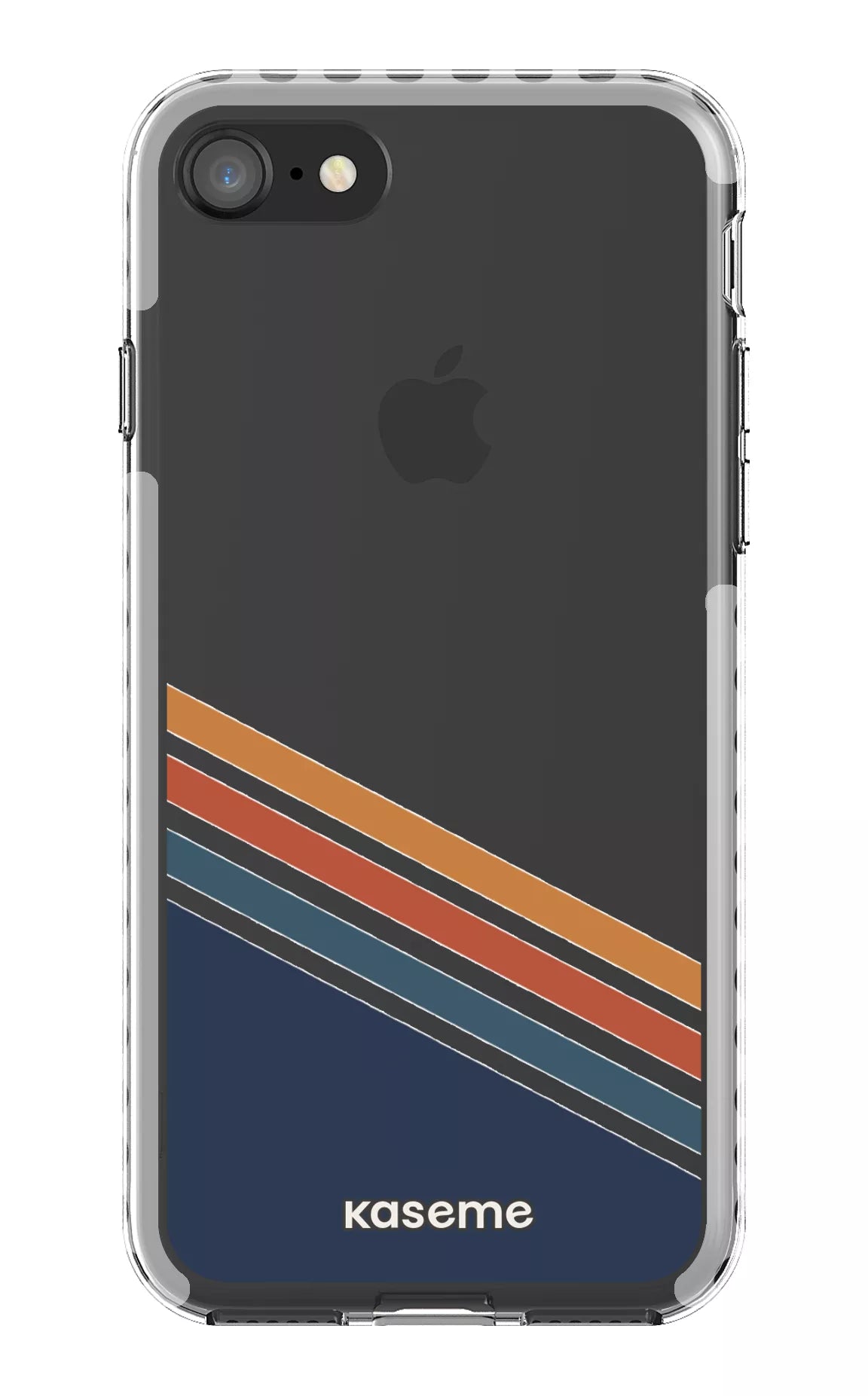 iPhone SE Clear Case - White Bitter Clear Case -