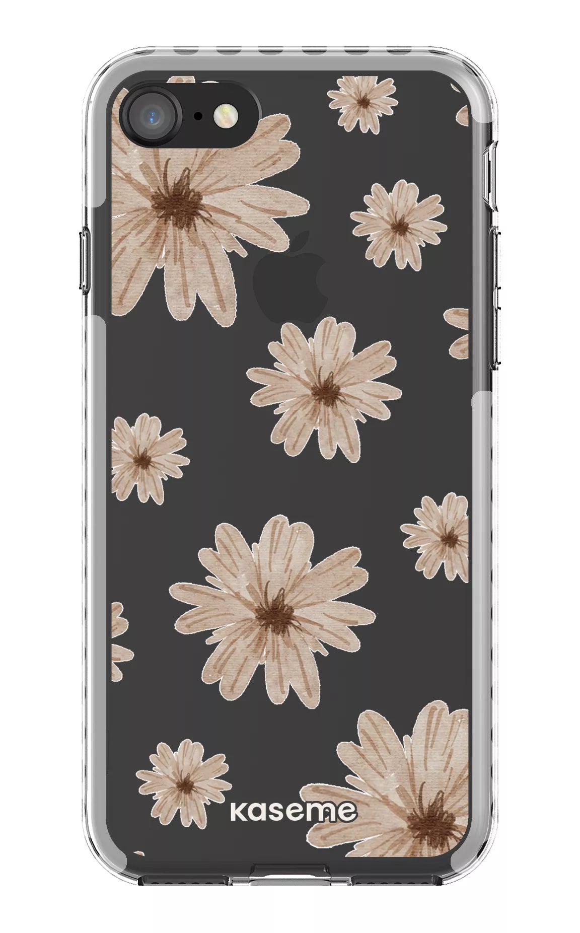 iPhone SE Clear Case - White Delicate Dreams Clear Case -