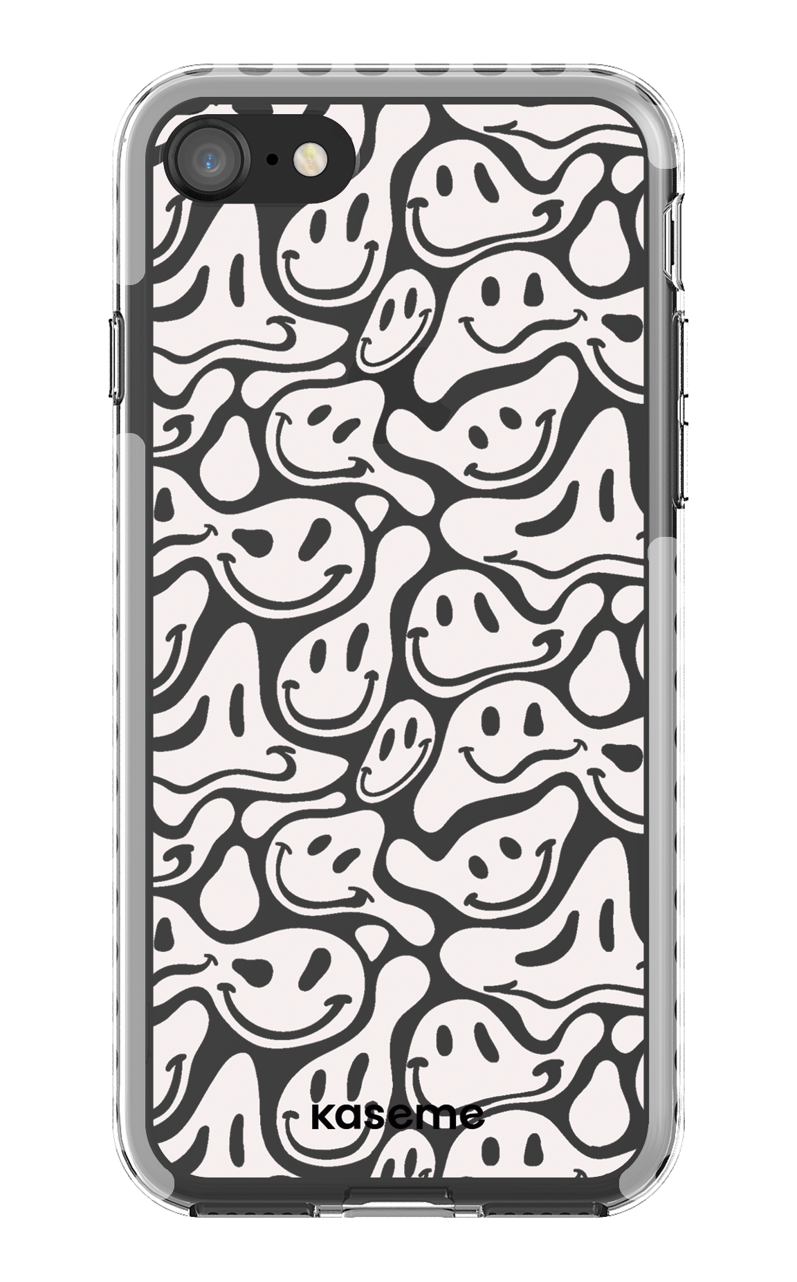 iPhone SE Clear Case - White Dystopia Clear Case -