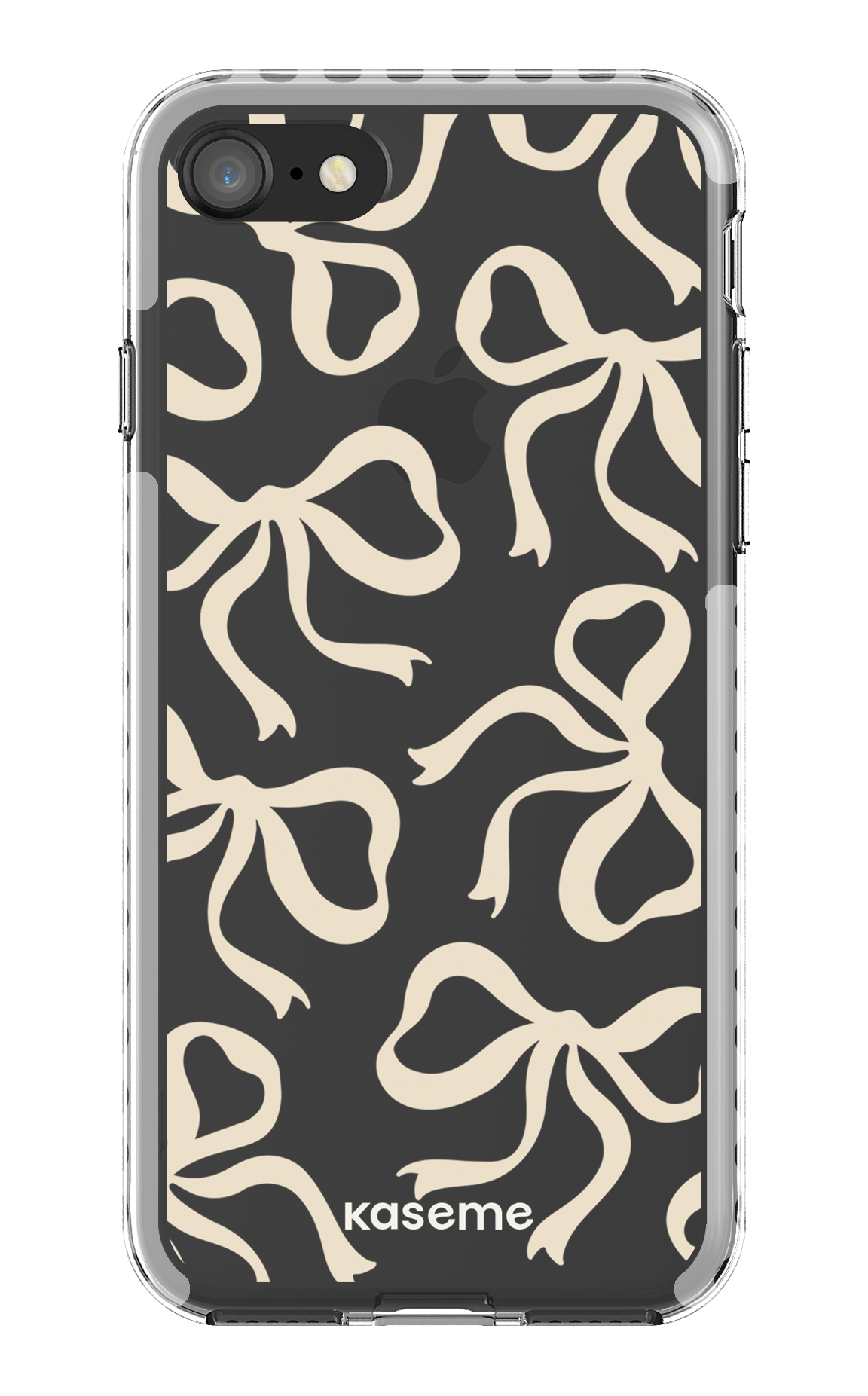 iPhone SE Clear Case - White Lace Clear Case -