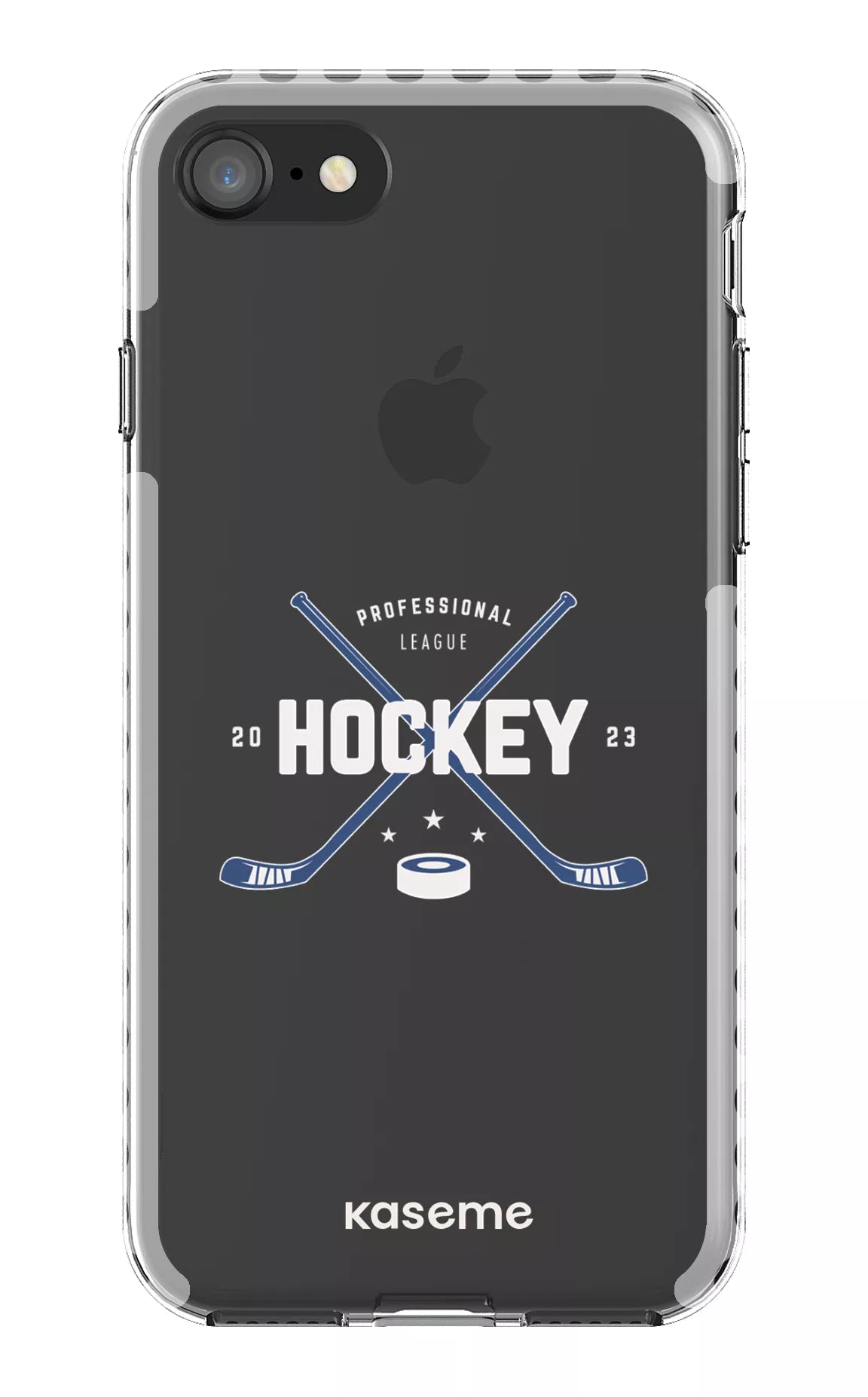 iPhone SE Clear Case - White Playoffs Clear Case -