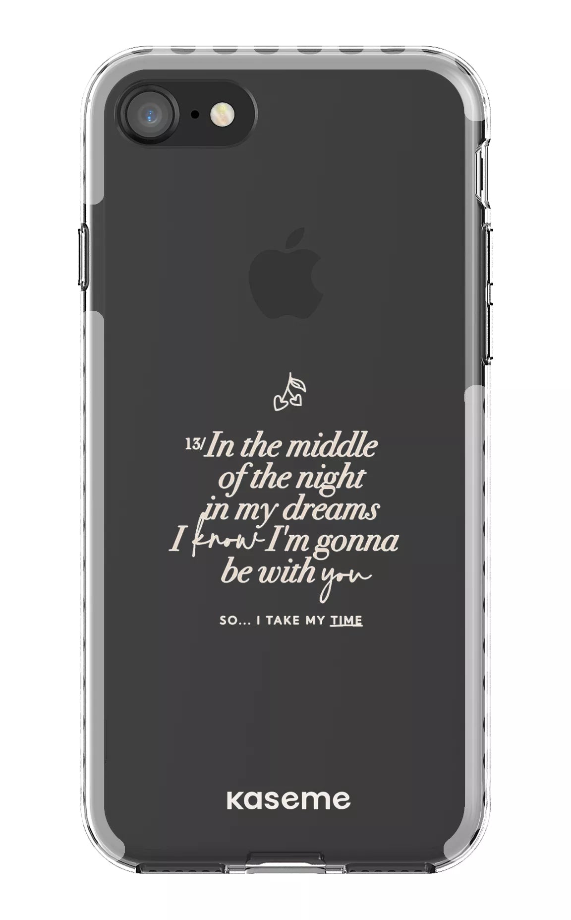iPhone SE Clear Case - White Ready For It Clear Case -