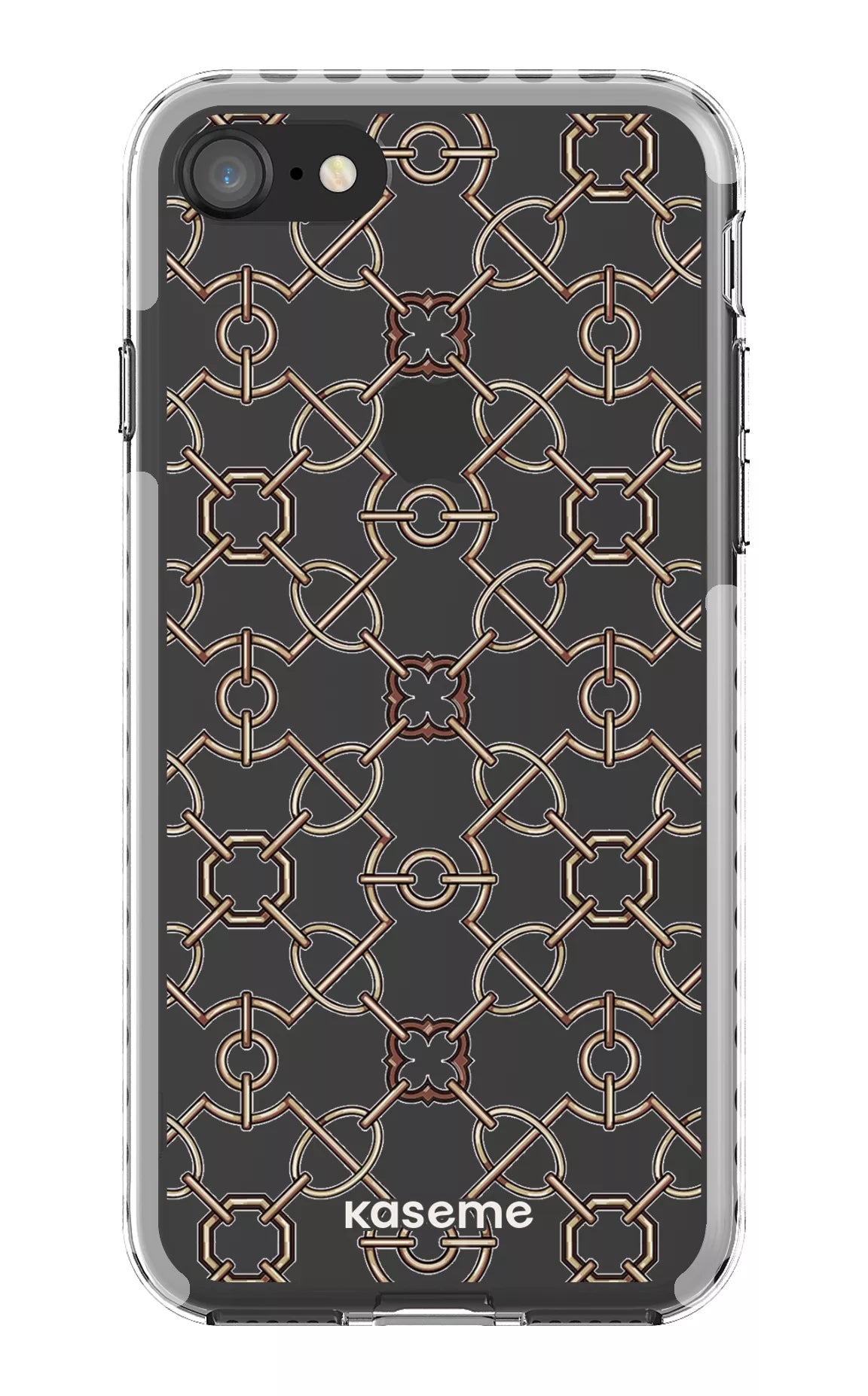 iPhone SE Clear Case - White Refined Clear Case -