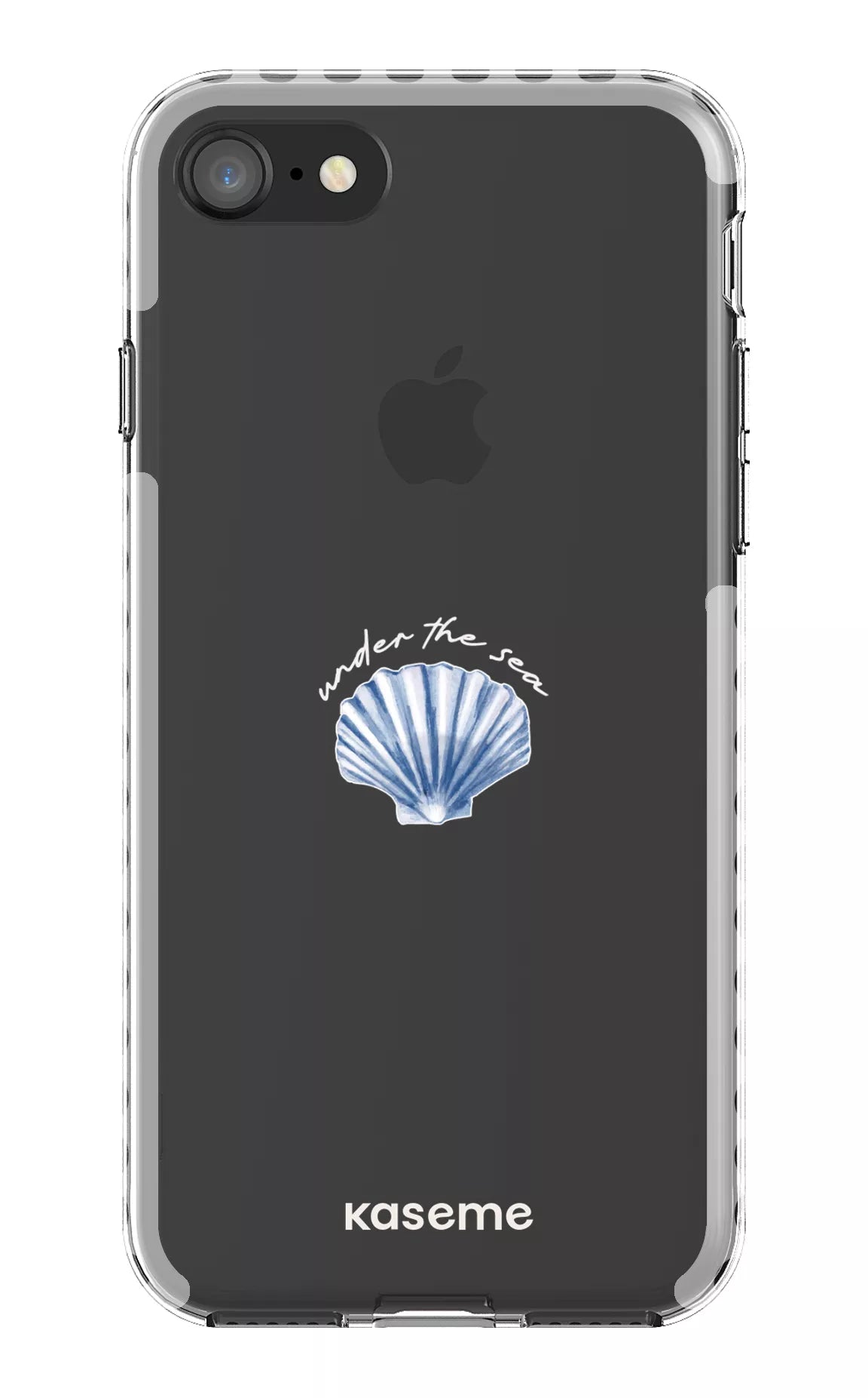 iPhone SE Clear Case - White Sealia Clear Case -