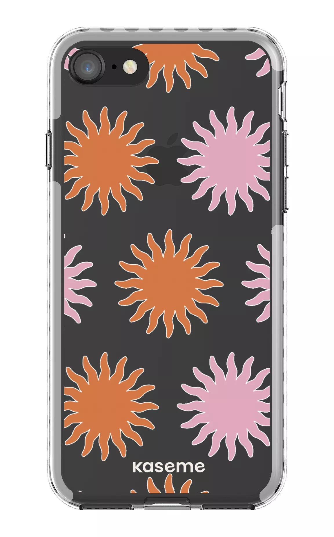 iPhone SE Clear Case - White Vitamin Sea Clear Case -