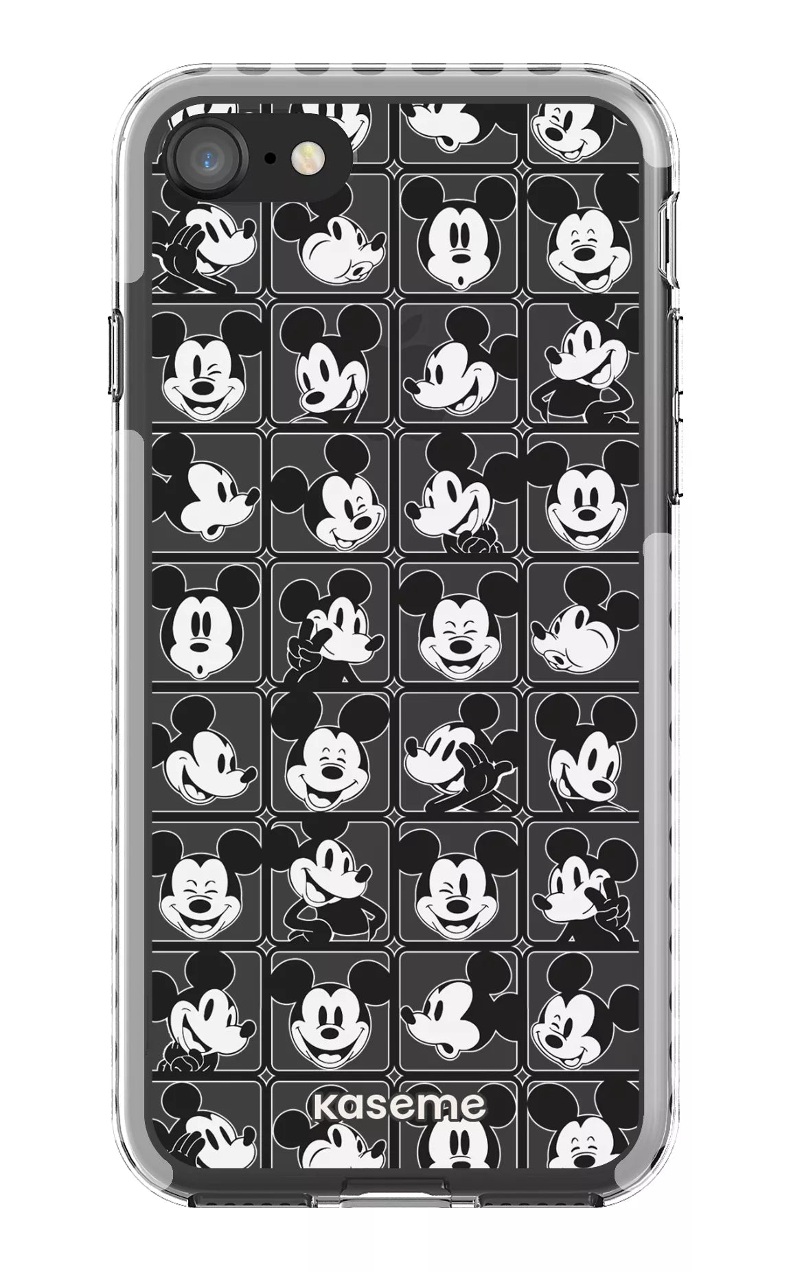 iPhone SE Clear Case - White Whimsy Clear Case -