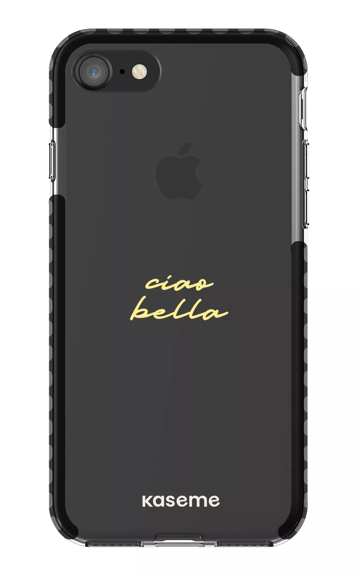 iPhone SE Clear Case Black Ciao Bella Clear Case -