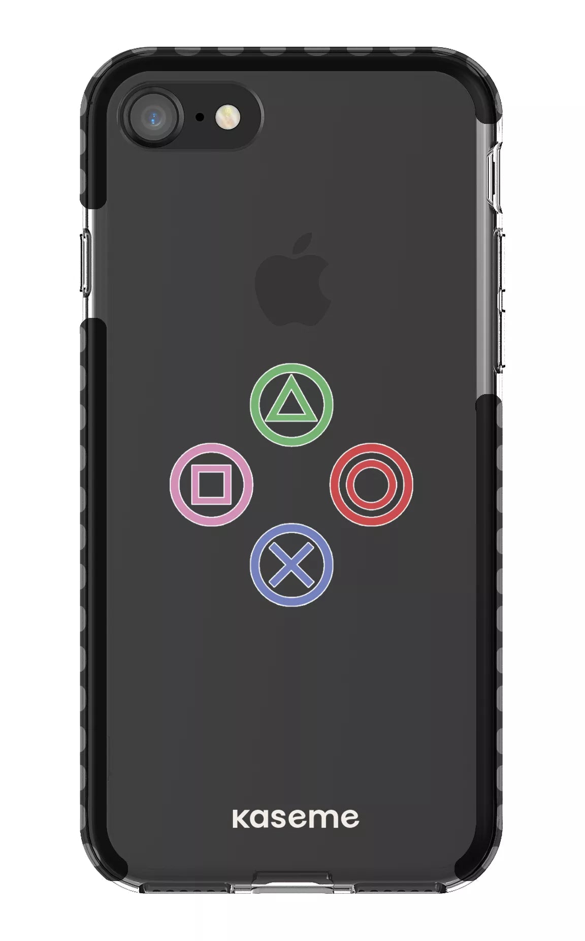 iPhone SE Clear Case Black Console Clear Case -