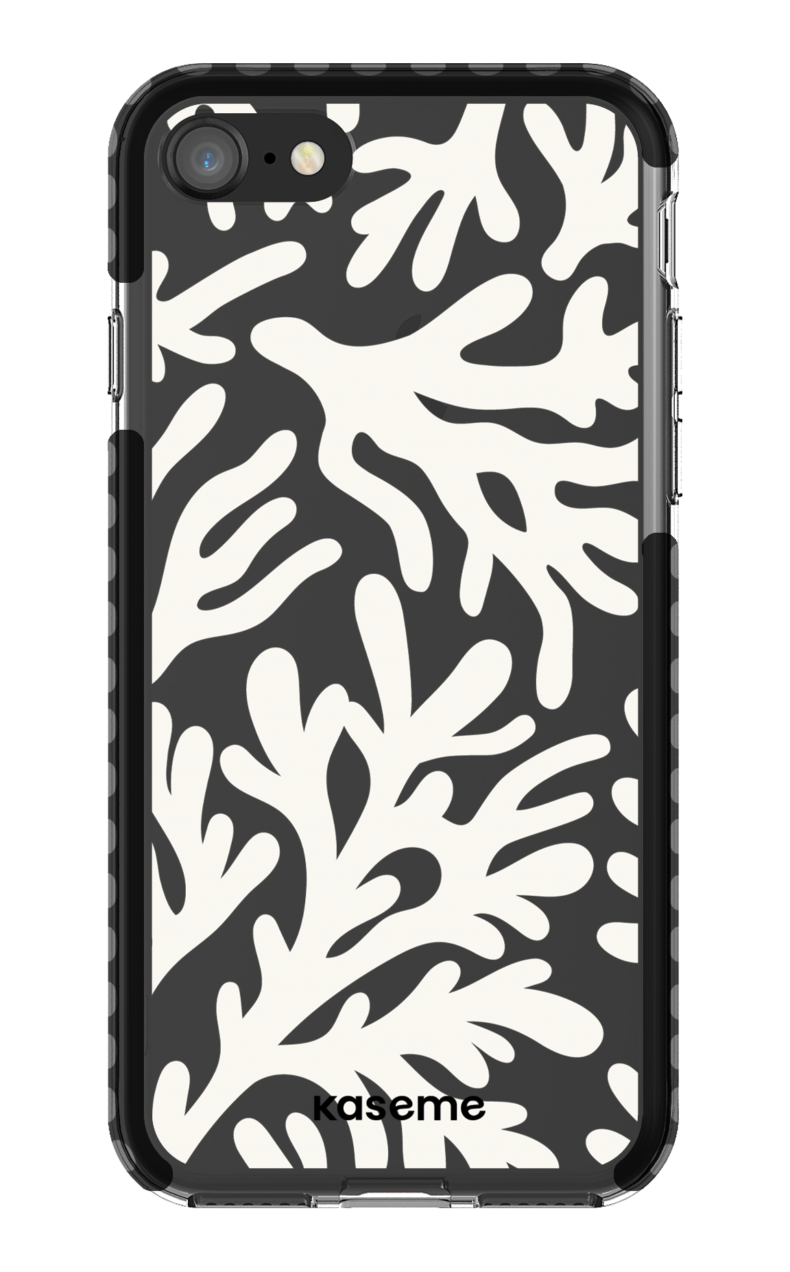 iPhone SE Clear Case Black Koralia Clear Case -