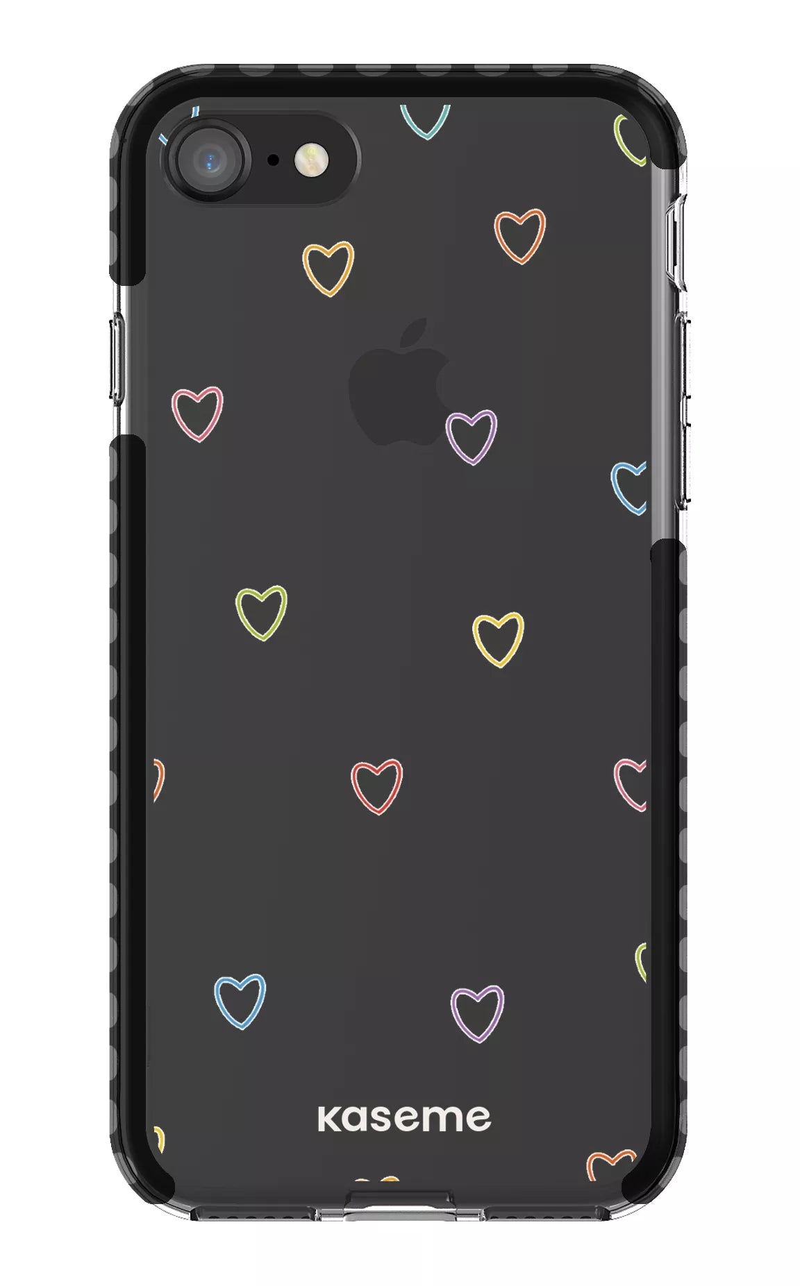 iPhone SE Clear Case Black Love Wins Clear Case -