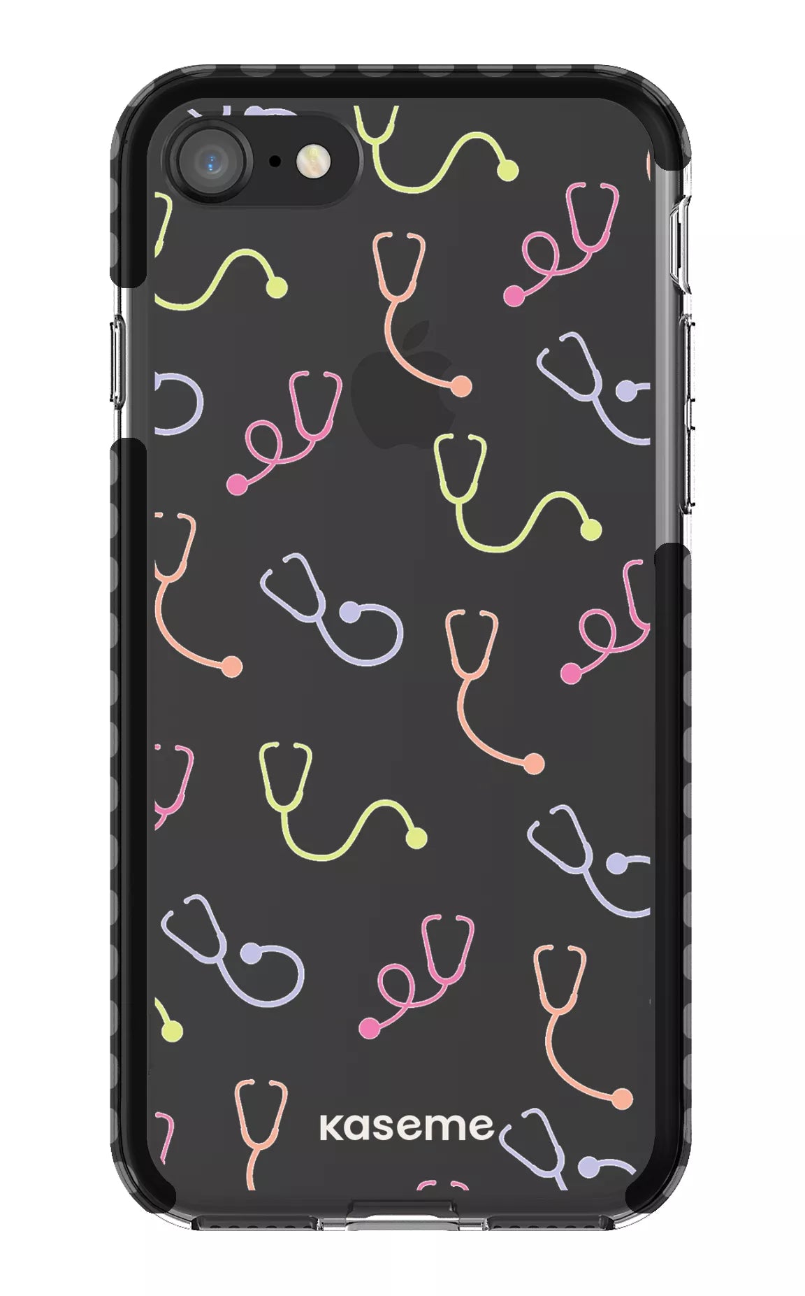 iPhone SE Clear Case Black Pulse Clear Case -
