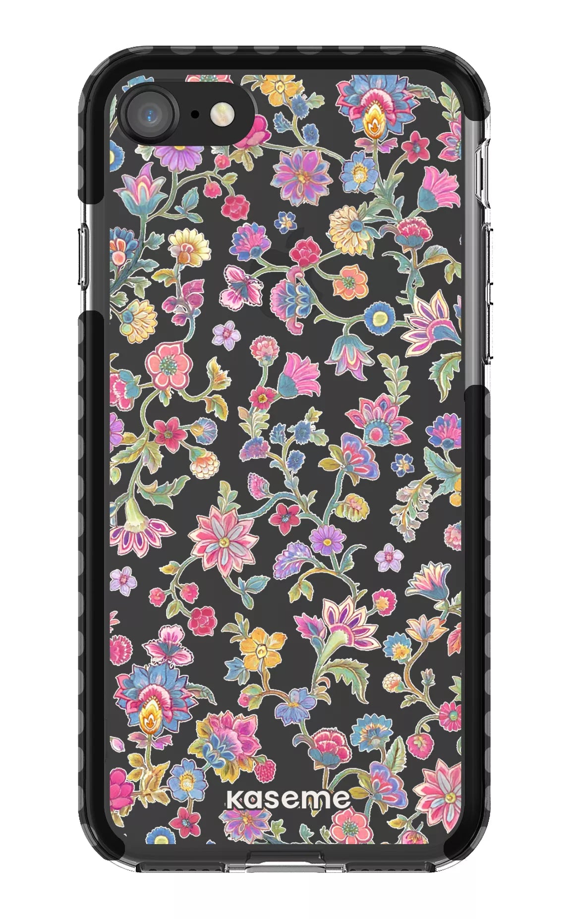 iPhone SE Clear Case Black Secret Garden Clear Case -
