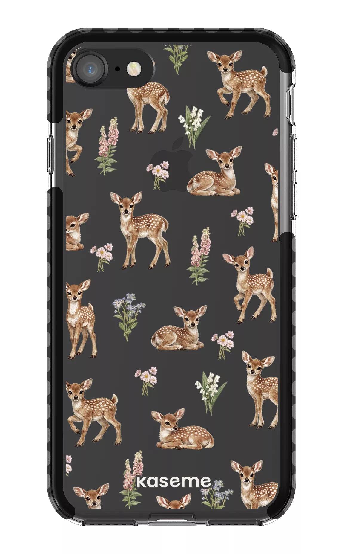 iPhone SE Clear Case Black Sweet Bambi Clear Case -