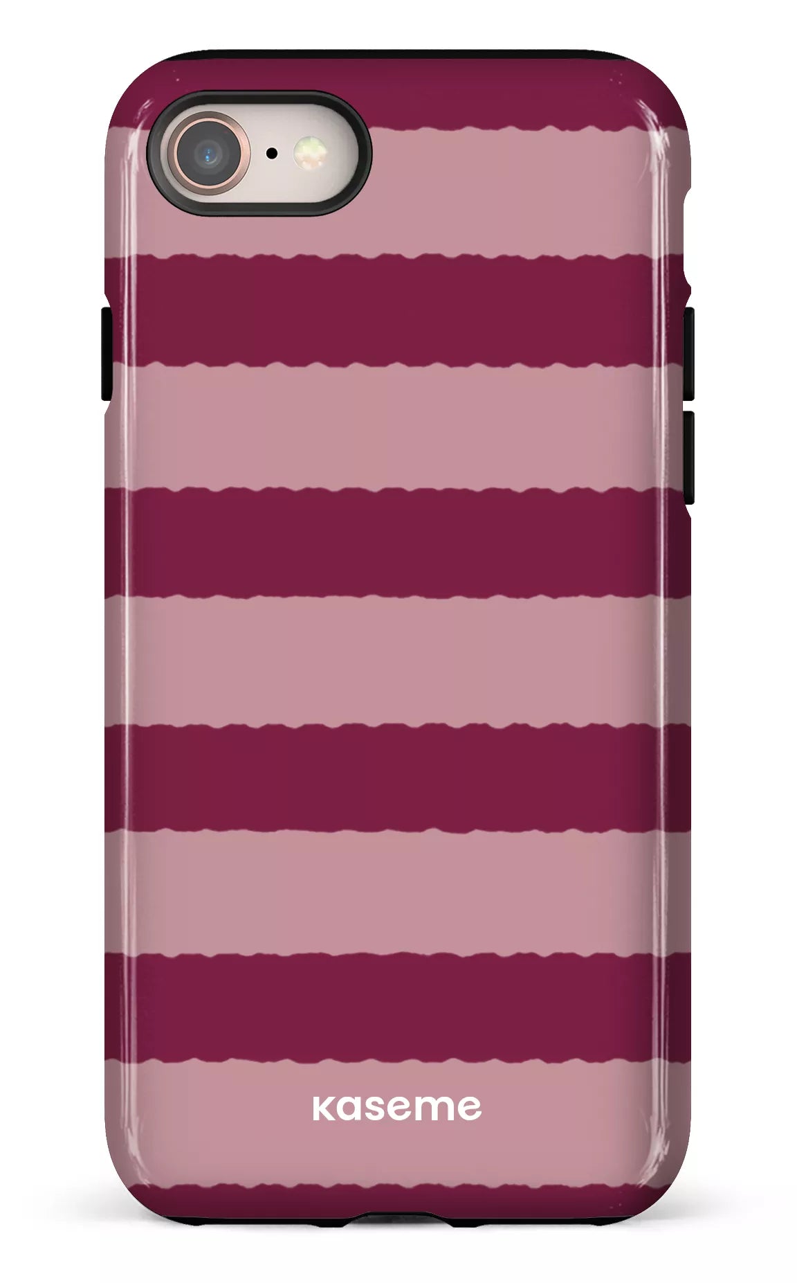 iPhone SE Tough Aligned Burgundy -