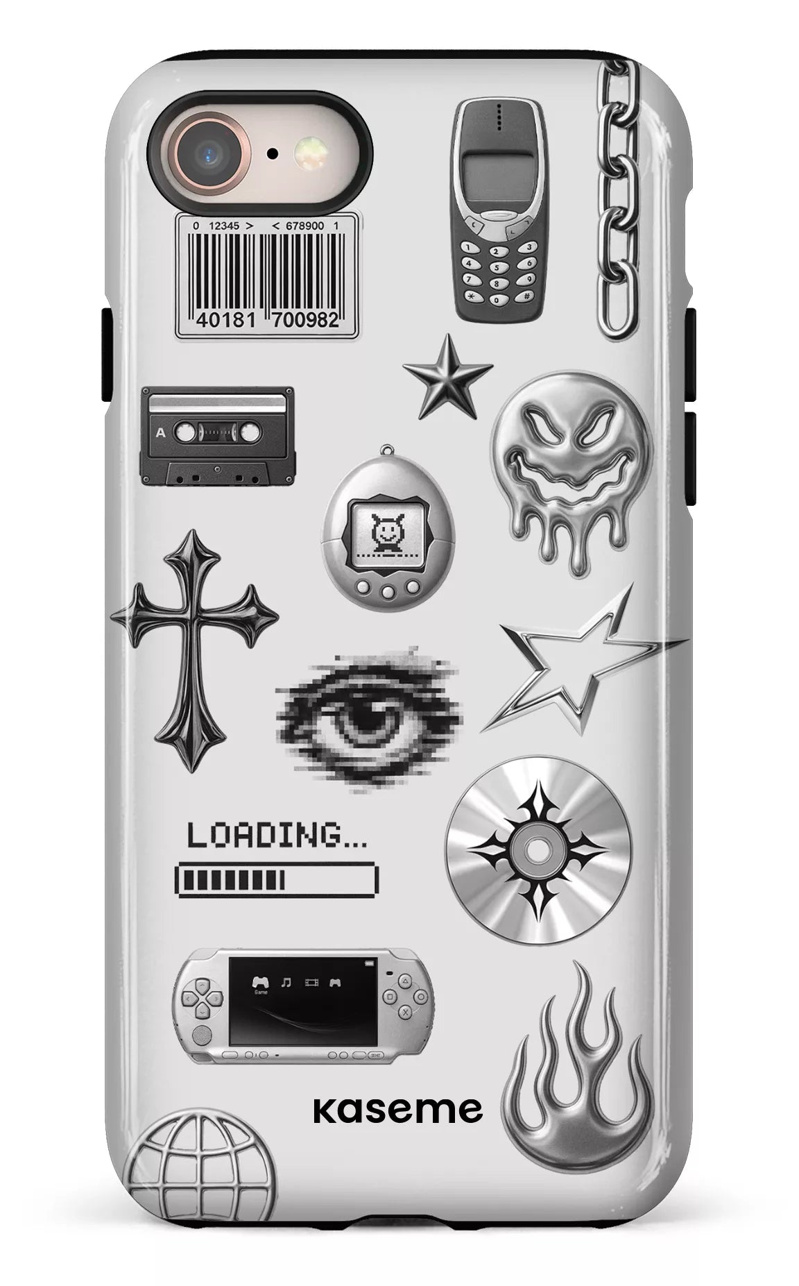 iPhone SE Tough Chrome -