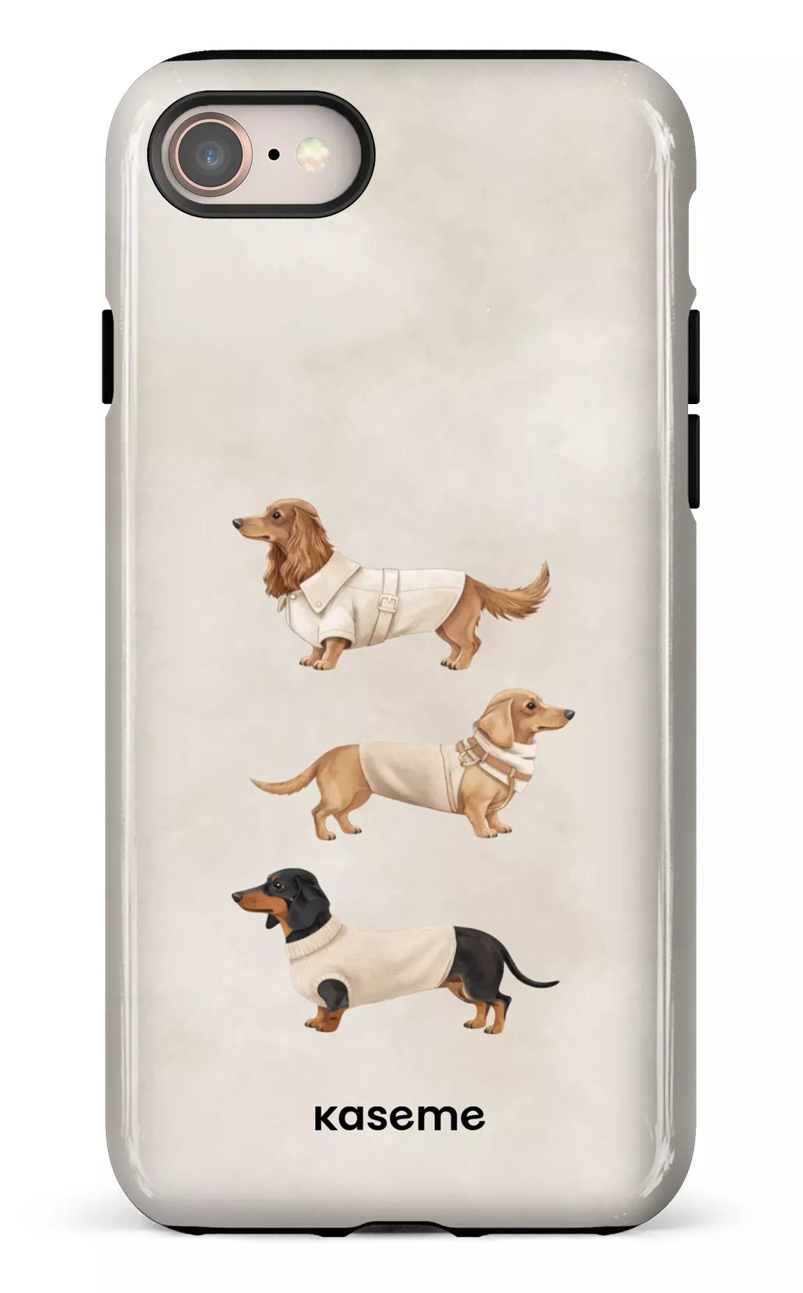 iPhone SE Tough Doxies Club Beige -