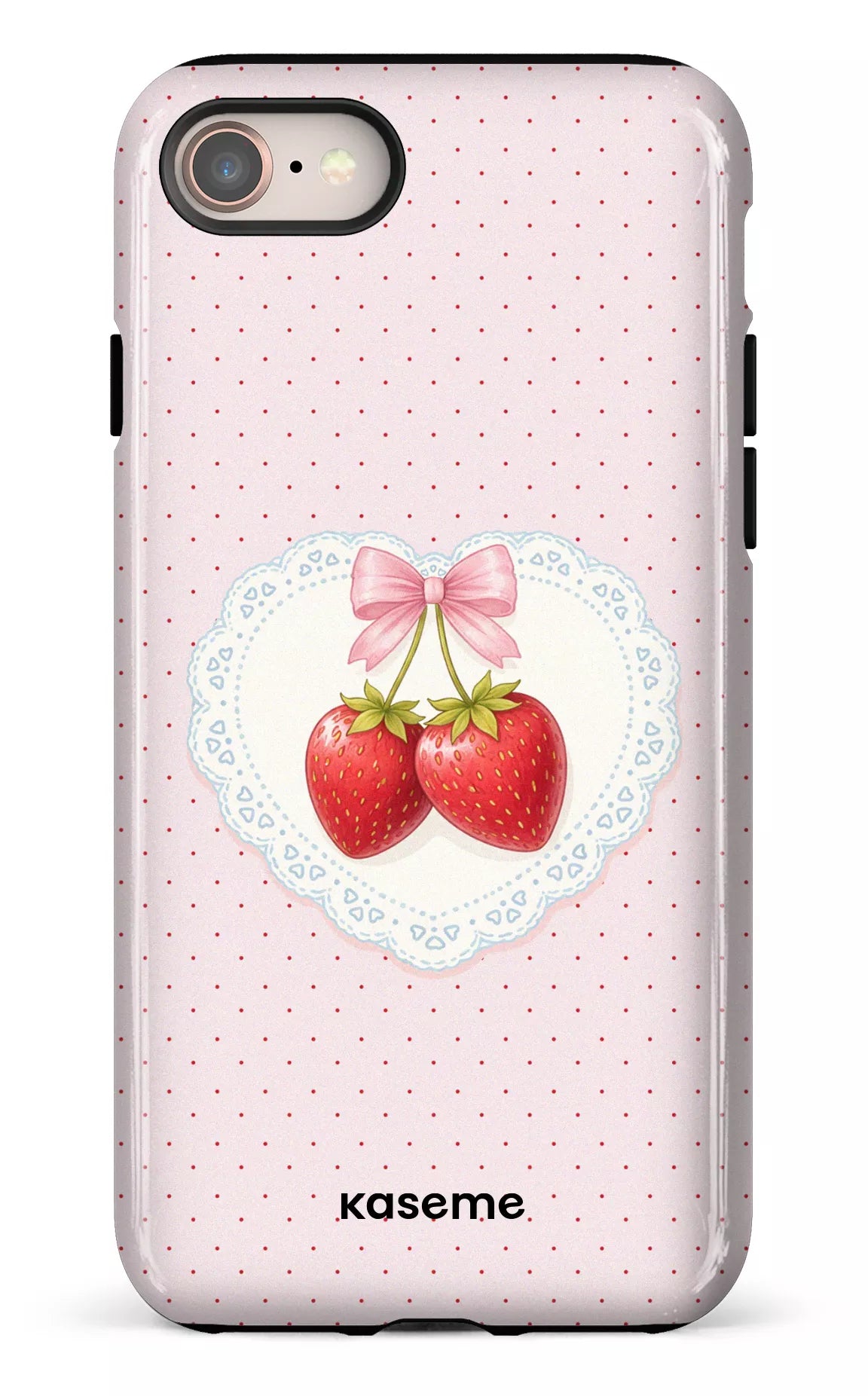 iPhone SE Tough Fresa Lace Pink -