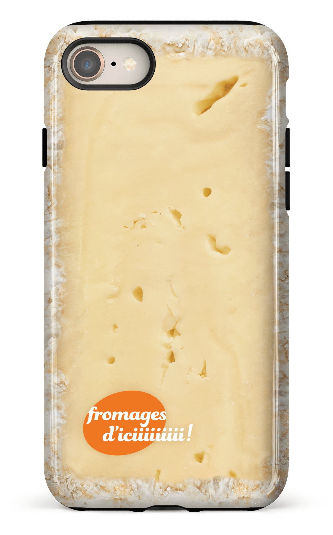 iPhone SE Tough Fromage Brie Logo -