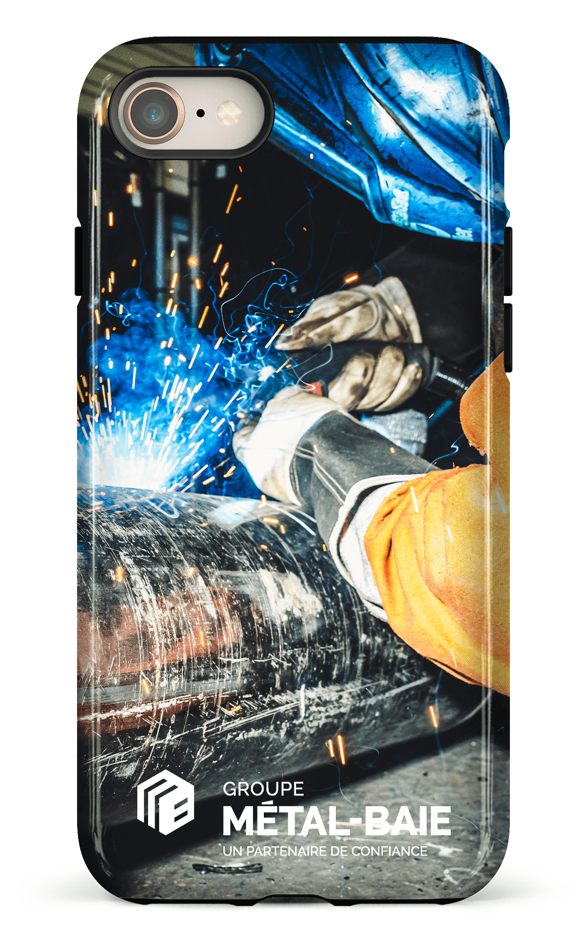 iPhone SE Tough Soudure par Métal-Baie -