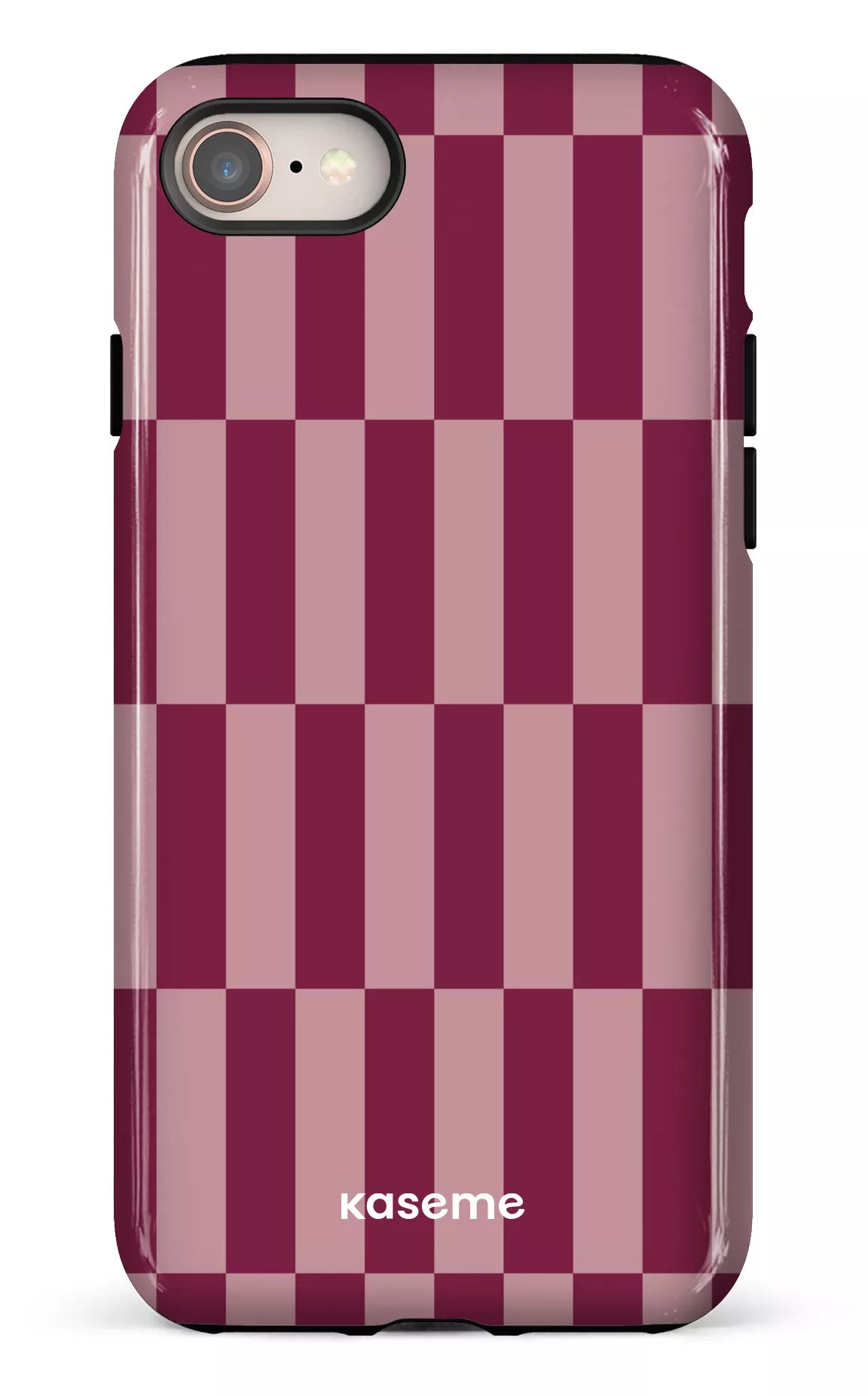 iPhone SE Tough Structured Burgundy -