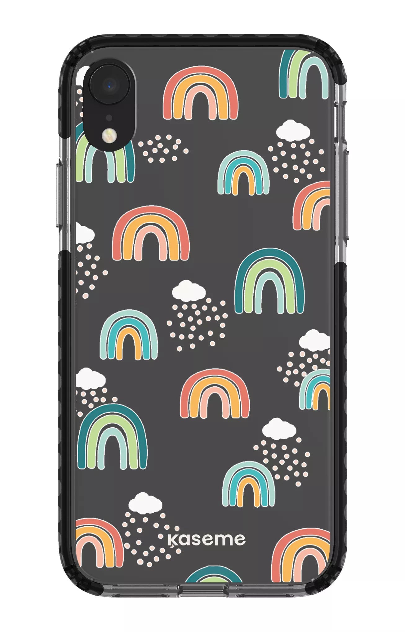 iPhone XR Clear Case - Black Be You Clear Case -