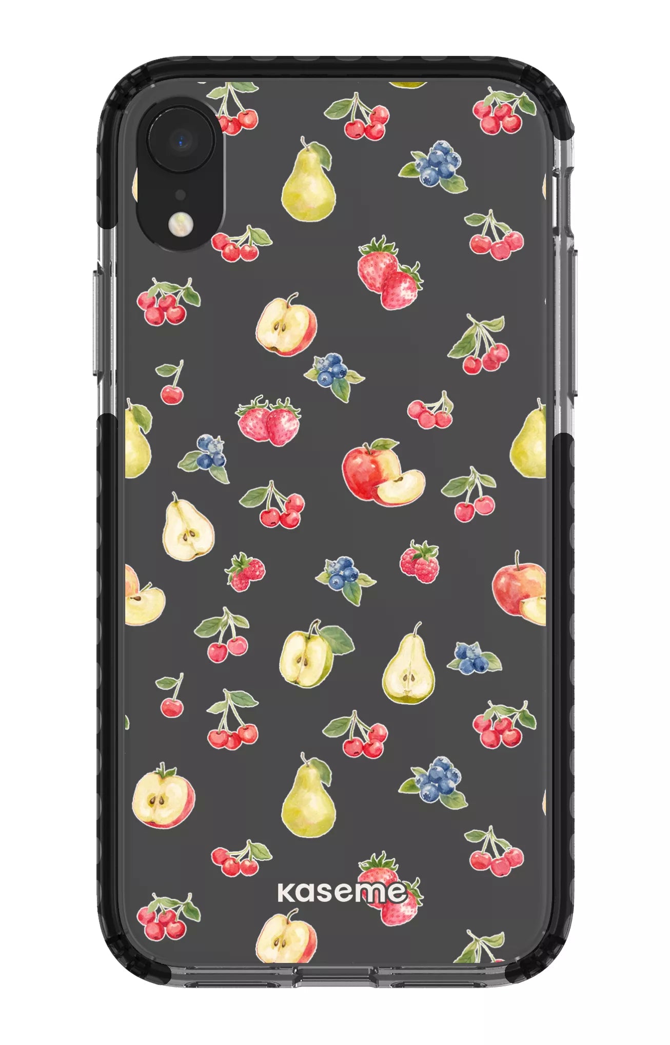 iPhone XR Clear Case - Black Clara Clear Case -