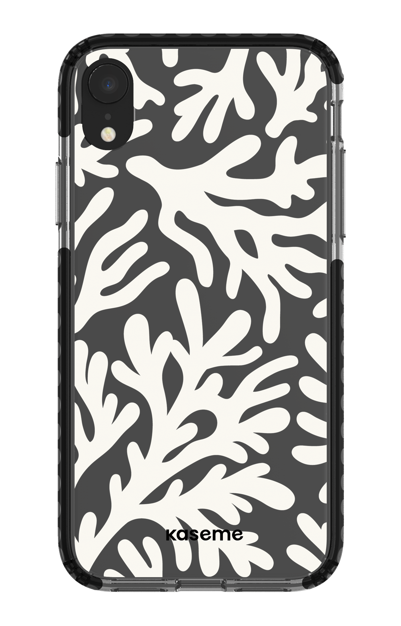 iPhone XR Clear Case - Black Koralia Clear Case -
