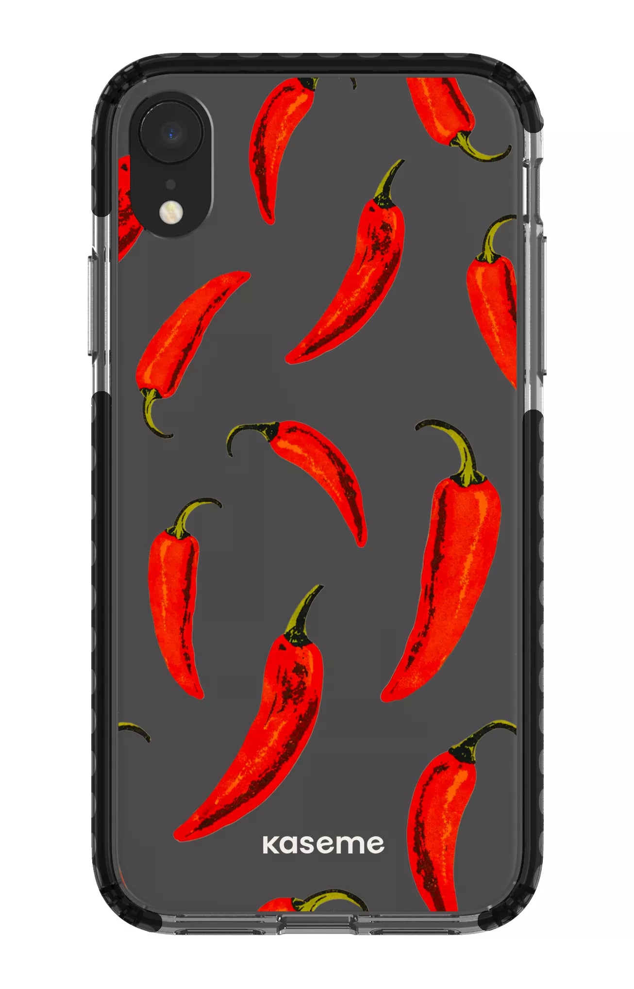 iPhone XR Clear Case - Black Piccante Clear Case -