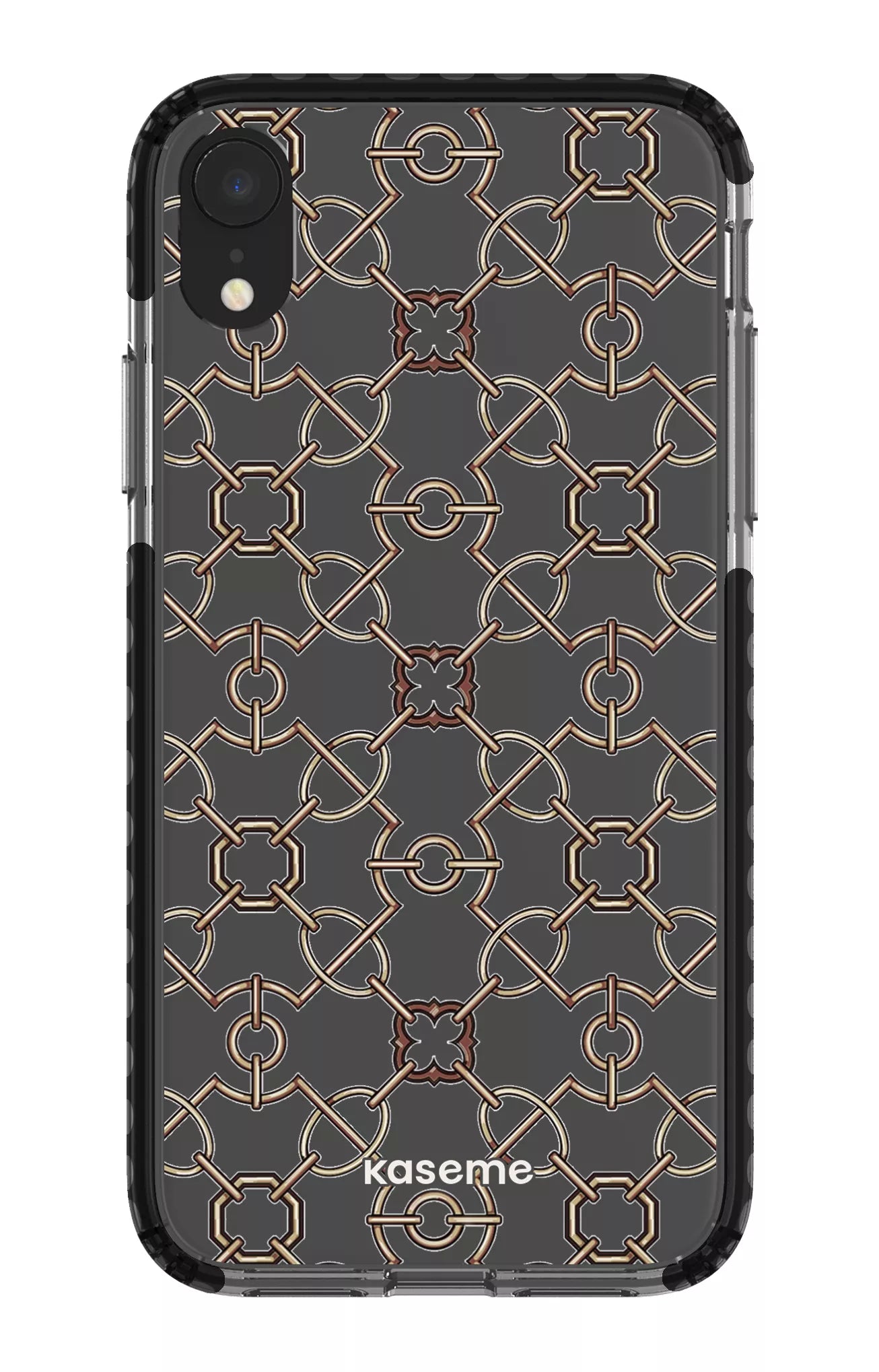 iPhone XR Clear Case - Black Refined Clear Case -
