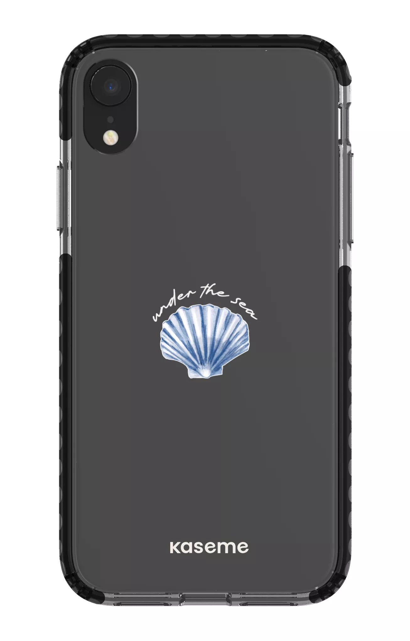 iPhone XR Clear Case - Black Sealia Clear Case -