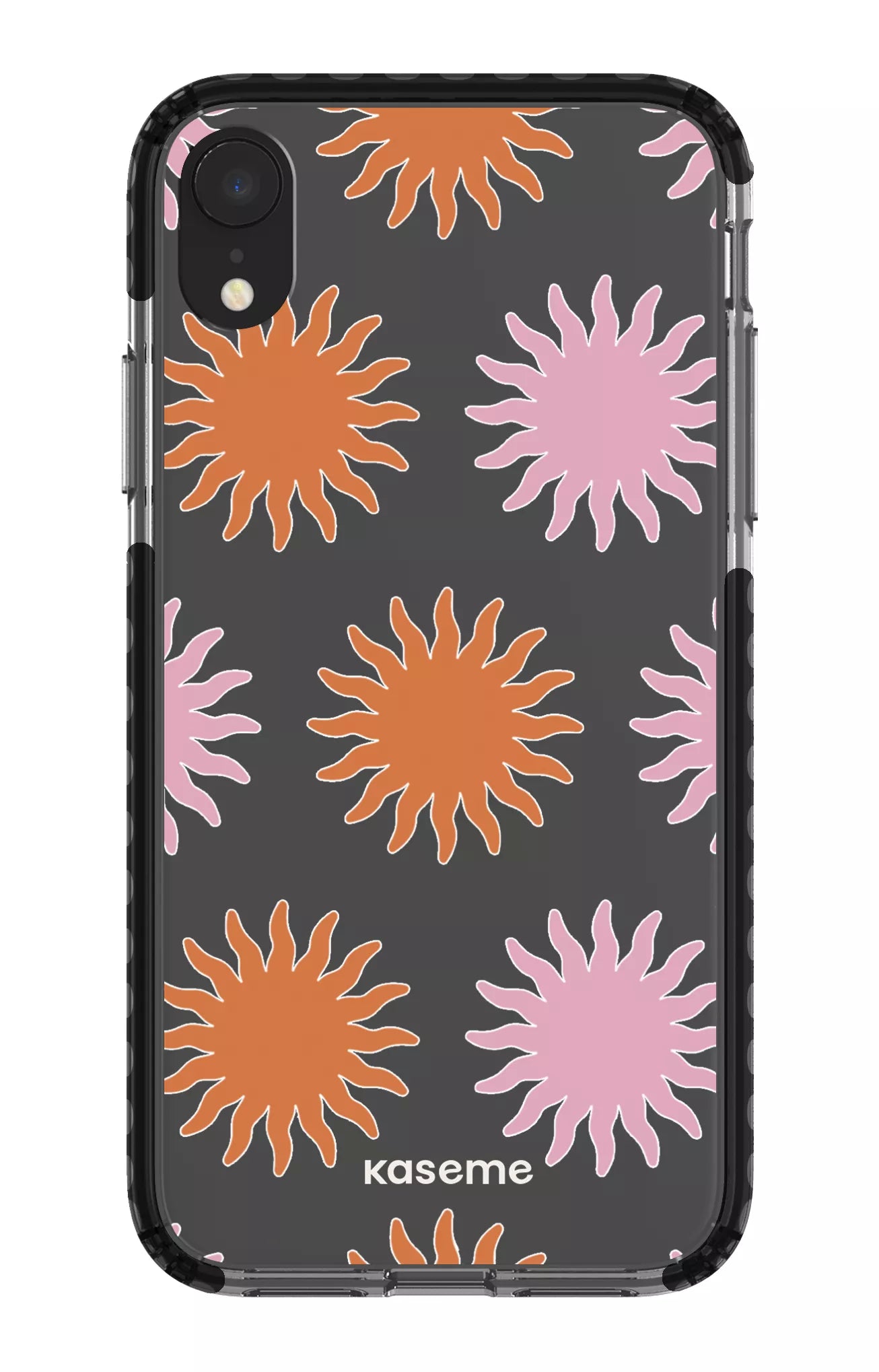 iPhone XR Clear Case - Black Vitamin Sea Clear Case -