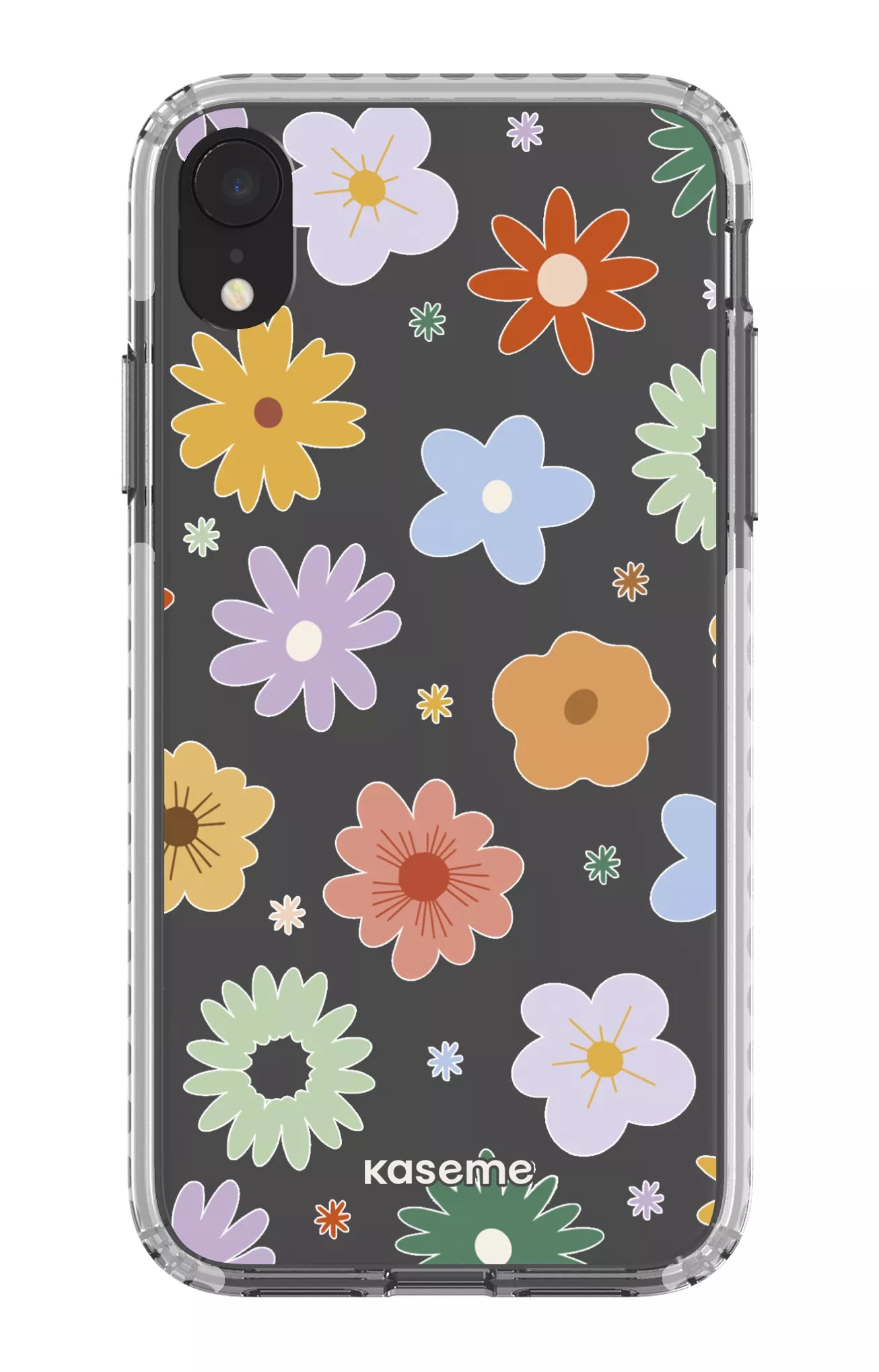 iPhone XR Clear Case - White Adore Clear Case -