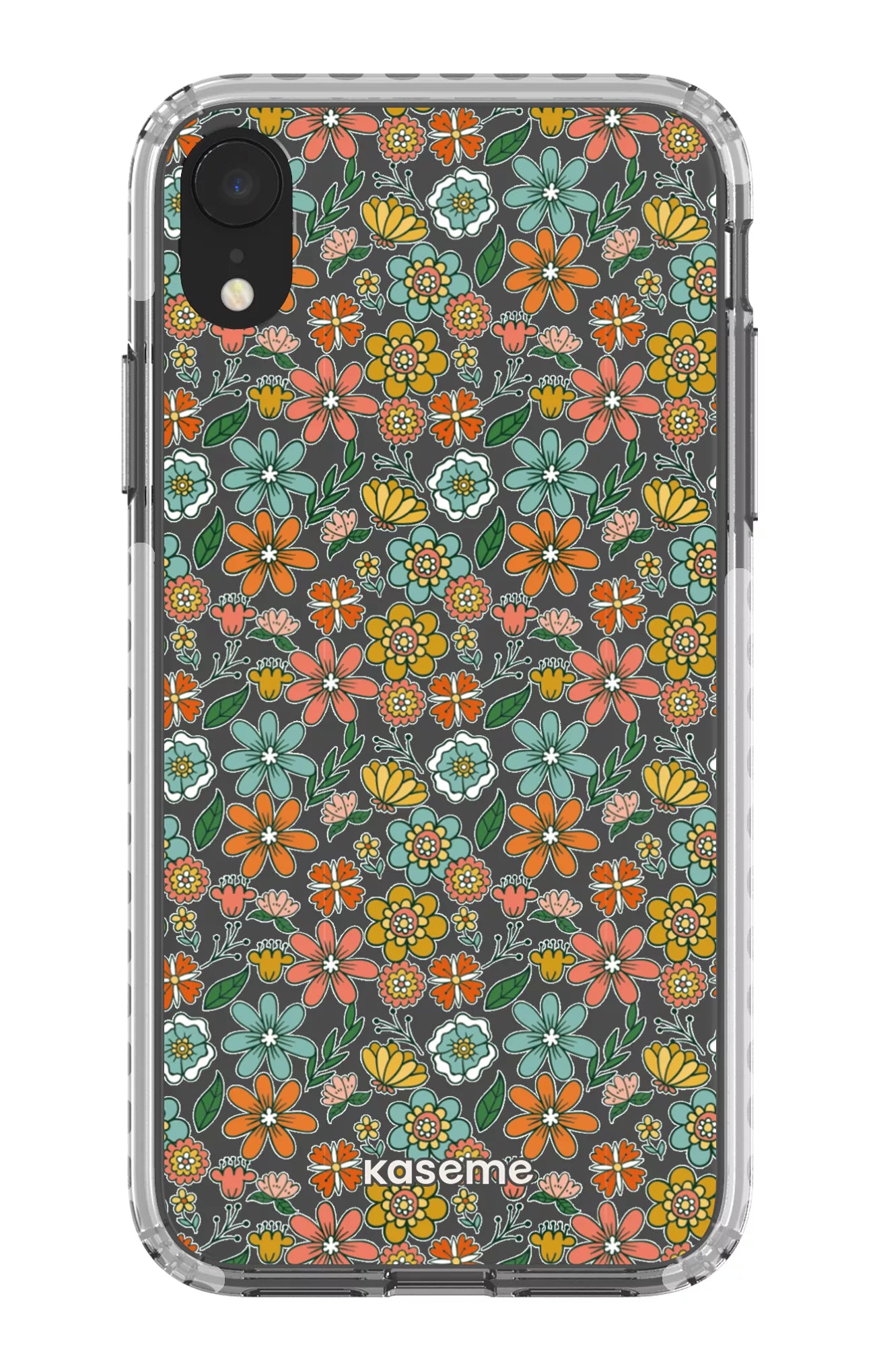 iPhone XR Clear Case - White Bohemian Clear Case -