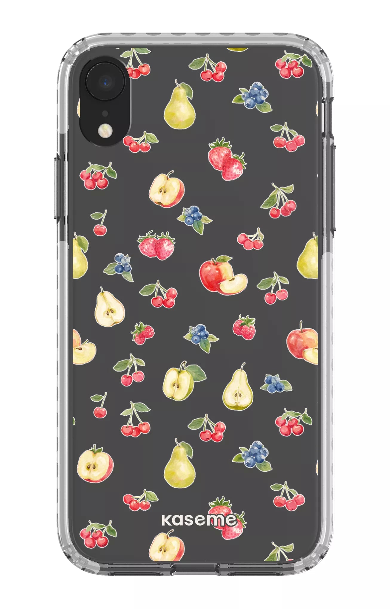 iPhone XR Clear Case - White Clara Clear Case -