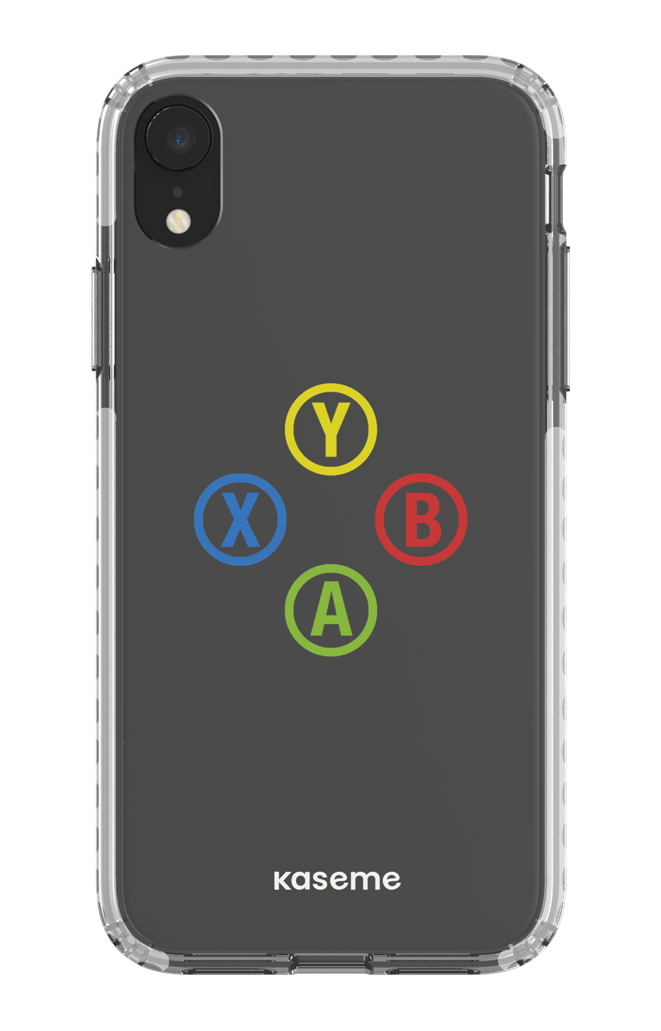 iPhone XR Clear Case - White Game clear case -