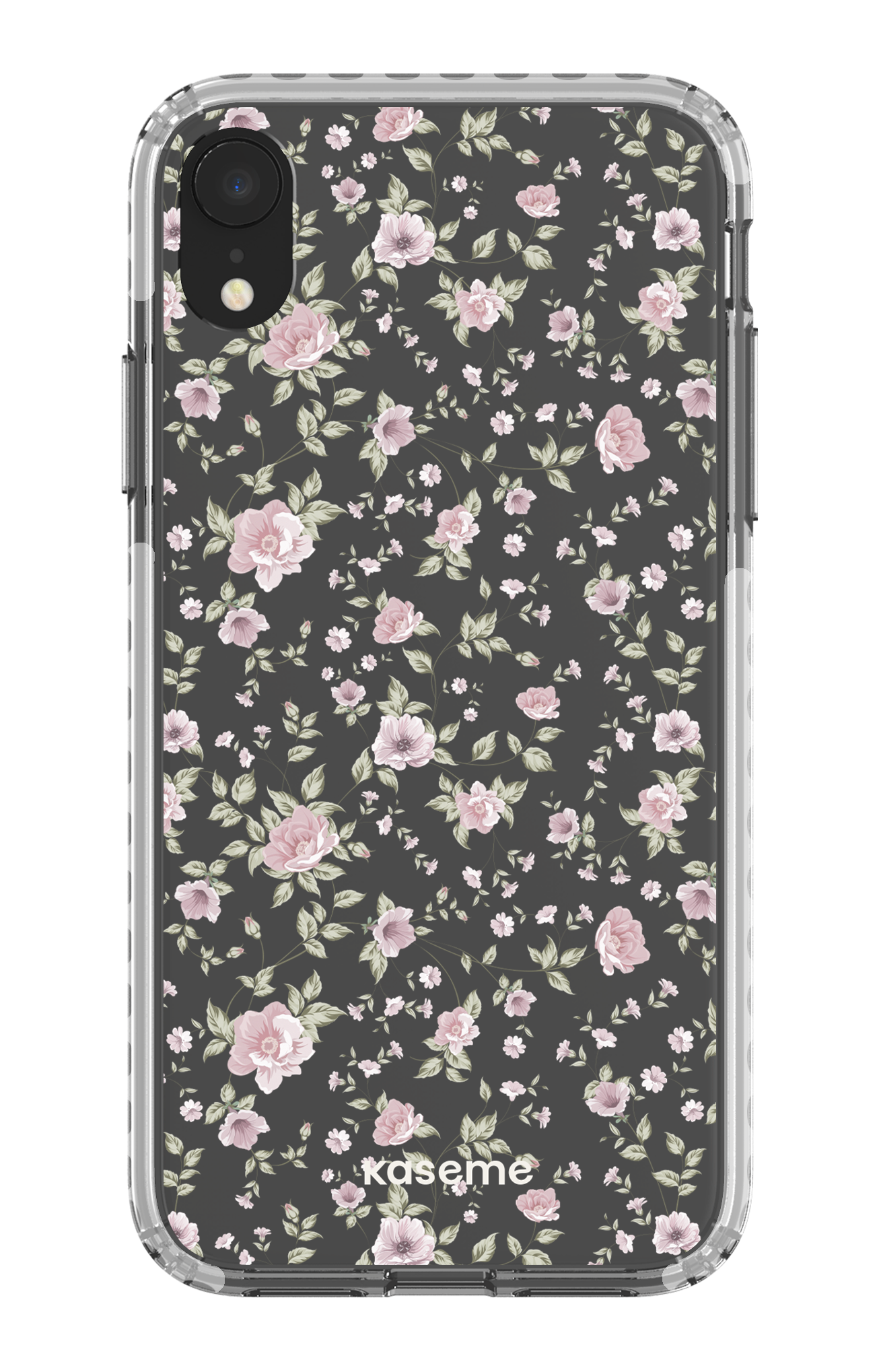 iPhone XR Clear Case - White La Vie en Rose Clear Case -