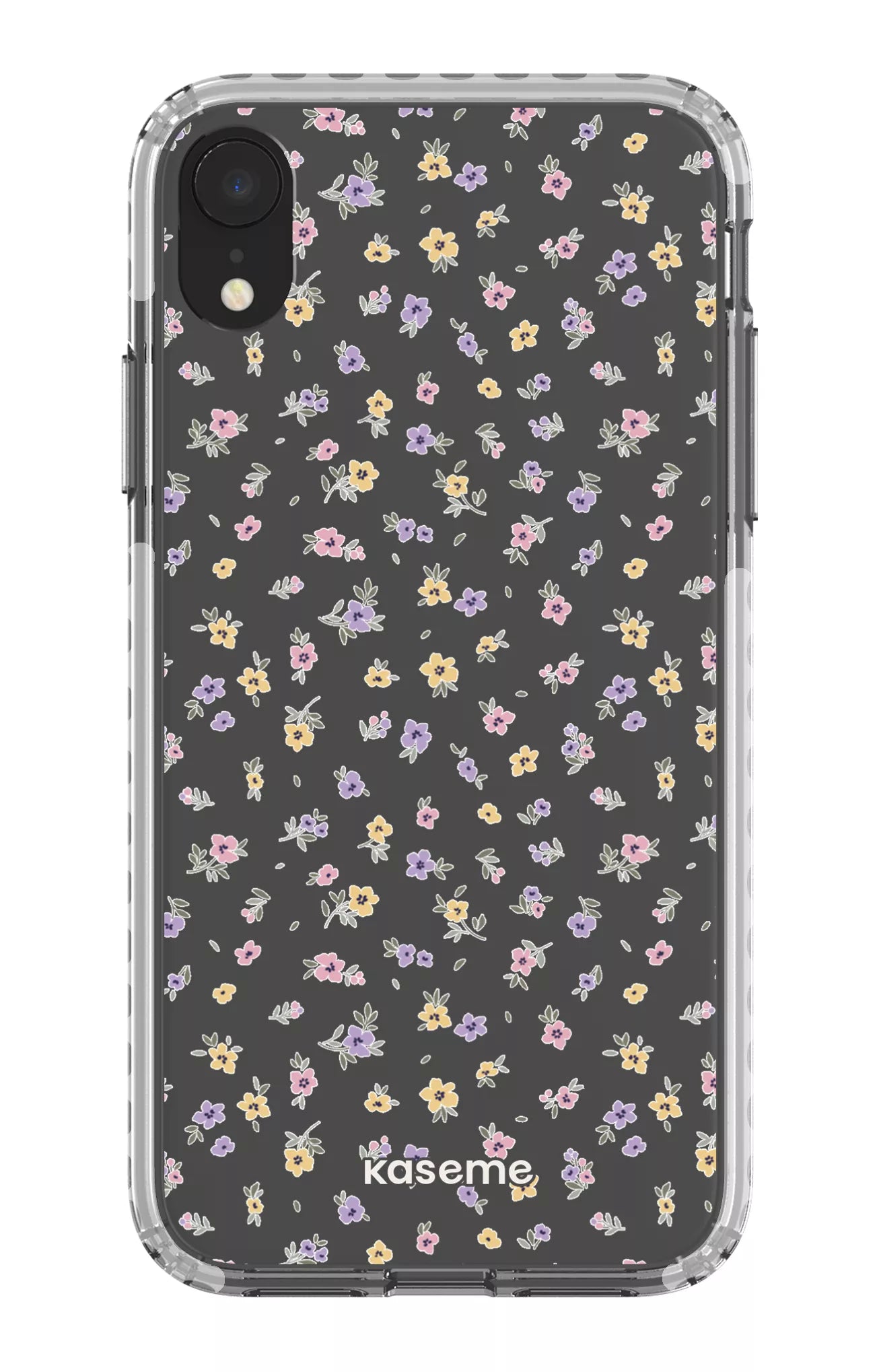 iPhone XR Clear Case - White Porcelain Blossom Clear Case -