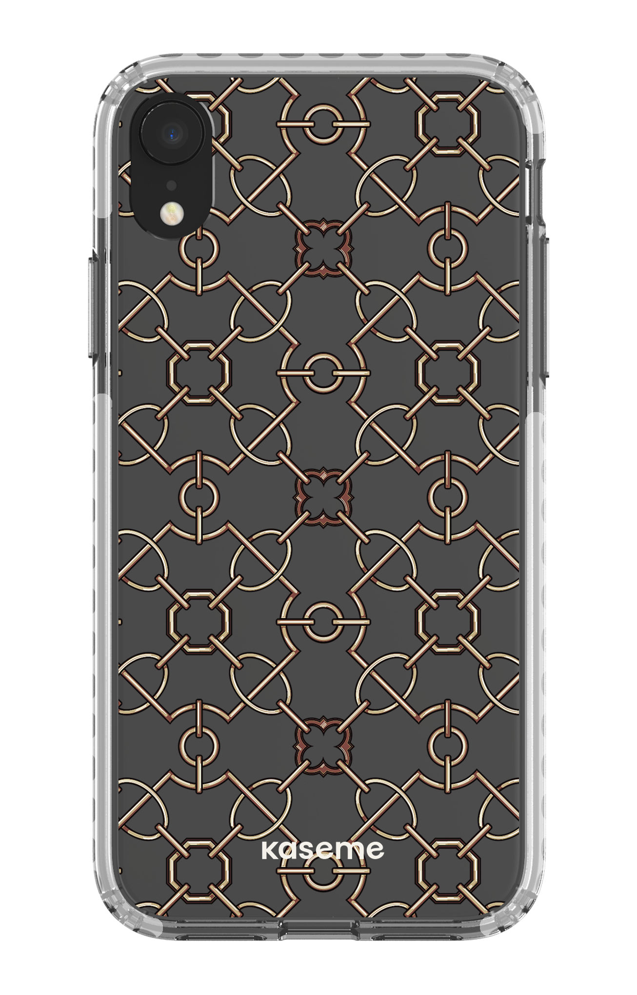 iPhone XR Clear Case - White Refined Clear Case -